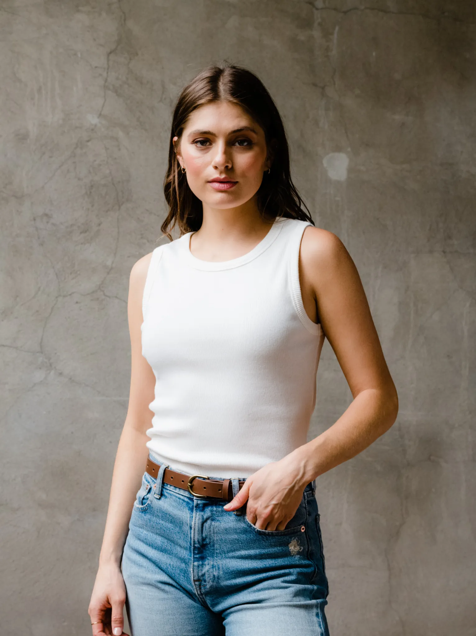 Lise Ribbed Tank sold by Able product image thumbnail 5
