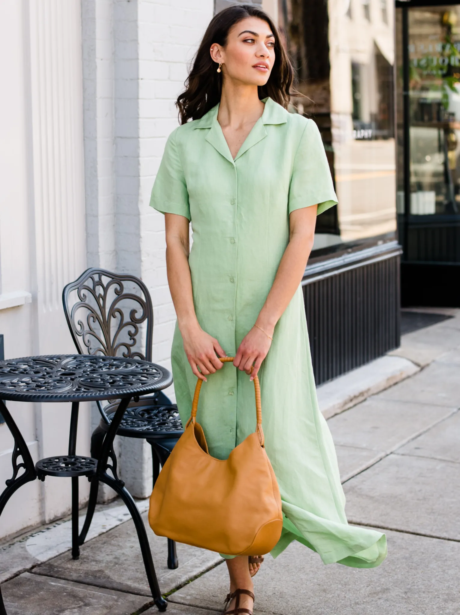 Monet Button Down Dress sold by Able product image thumbnail 4