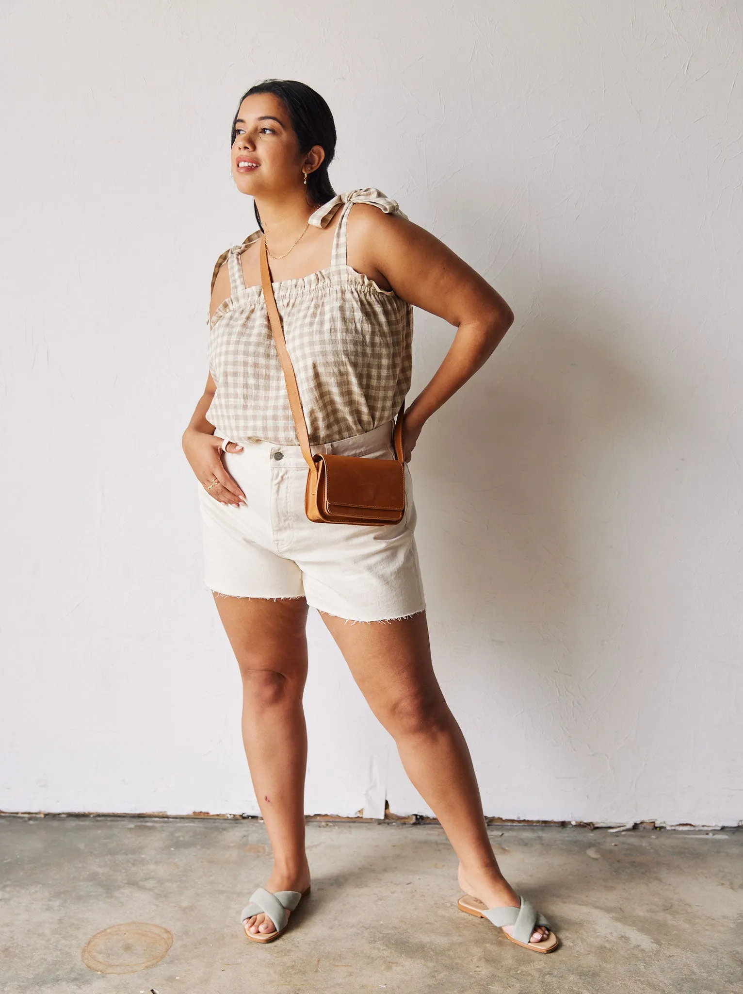 Cassie High Rise Denim Short sold by Able product image thumbnail 2