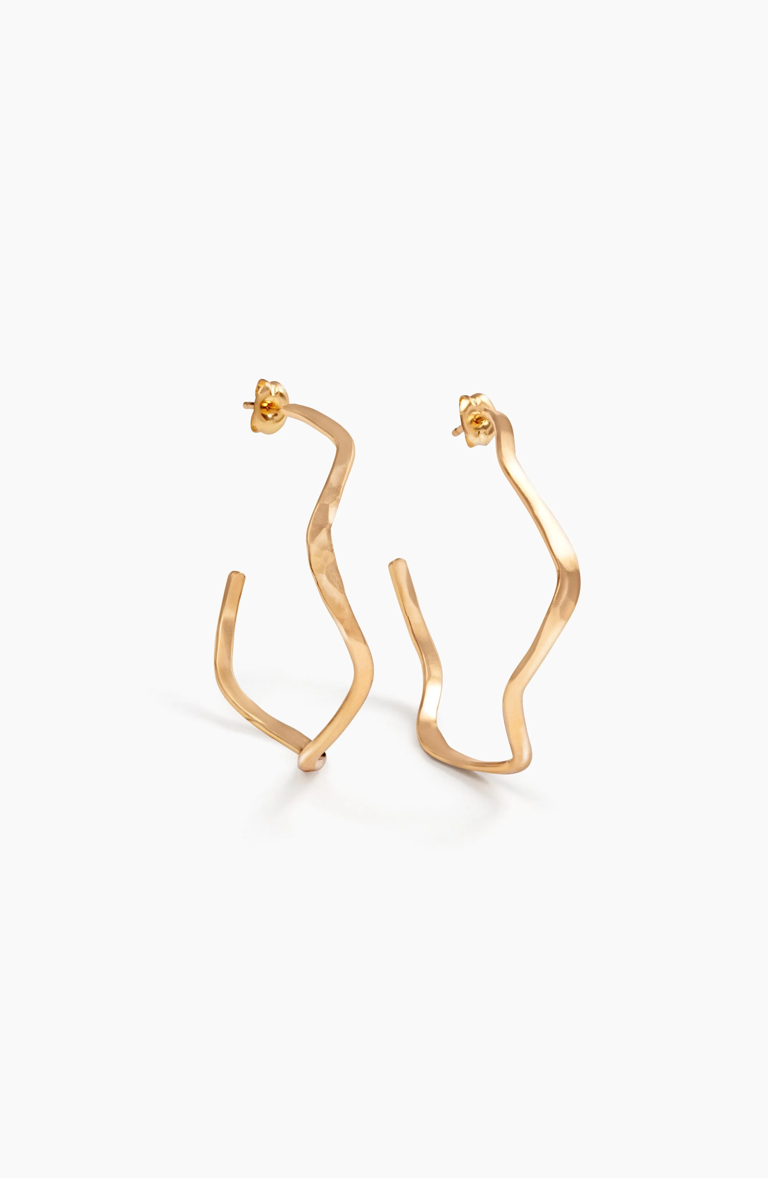 Olivia Wavy Hoops sold by Able product image thumbnail 2