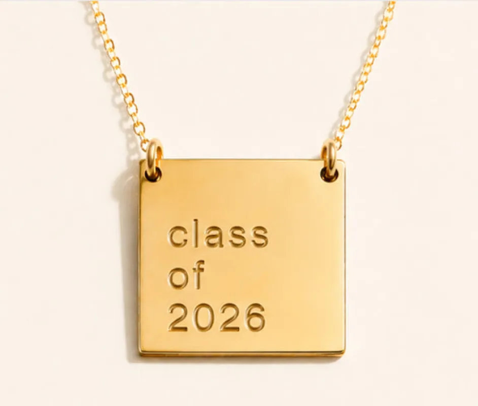 Phrase Necklace: Graduation made by Able