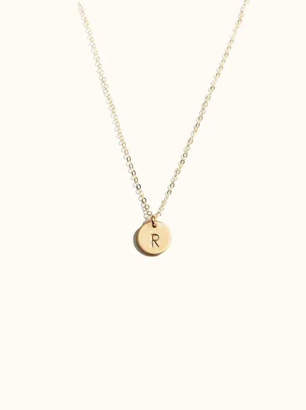 Mini Tag Necklace made by Able
