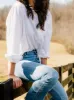 Becky Straight Leg Jean sold by Able
