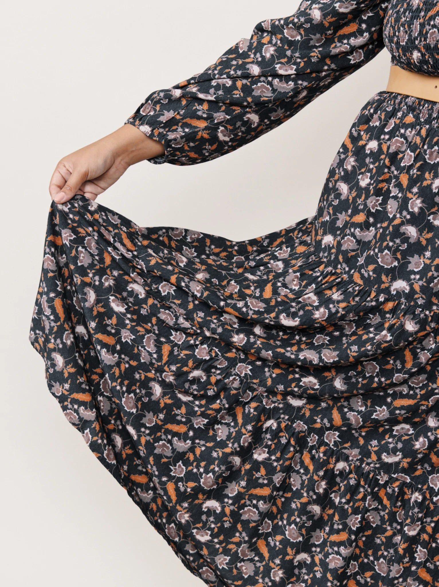 Rose Smocked Maxi Dress sold by Able product image thumbnail 5