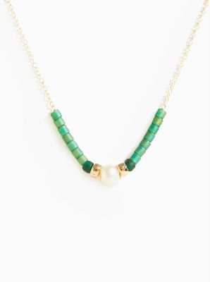 Beaded Pearl Necklace sold by Able