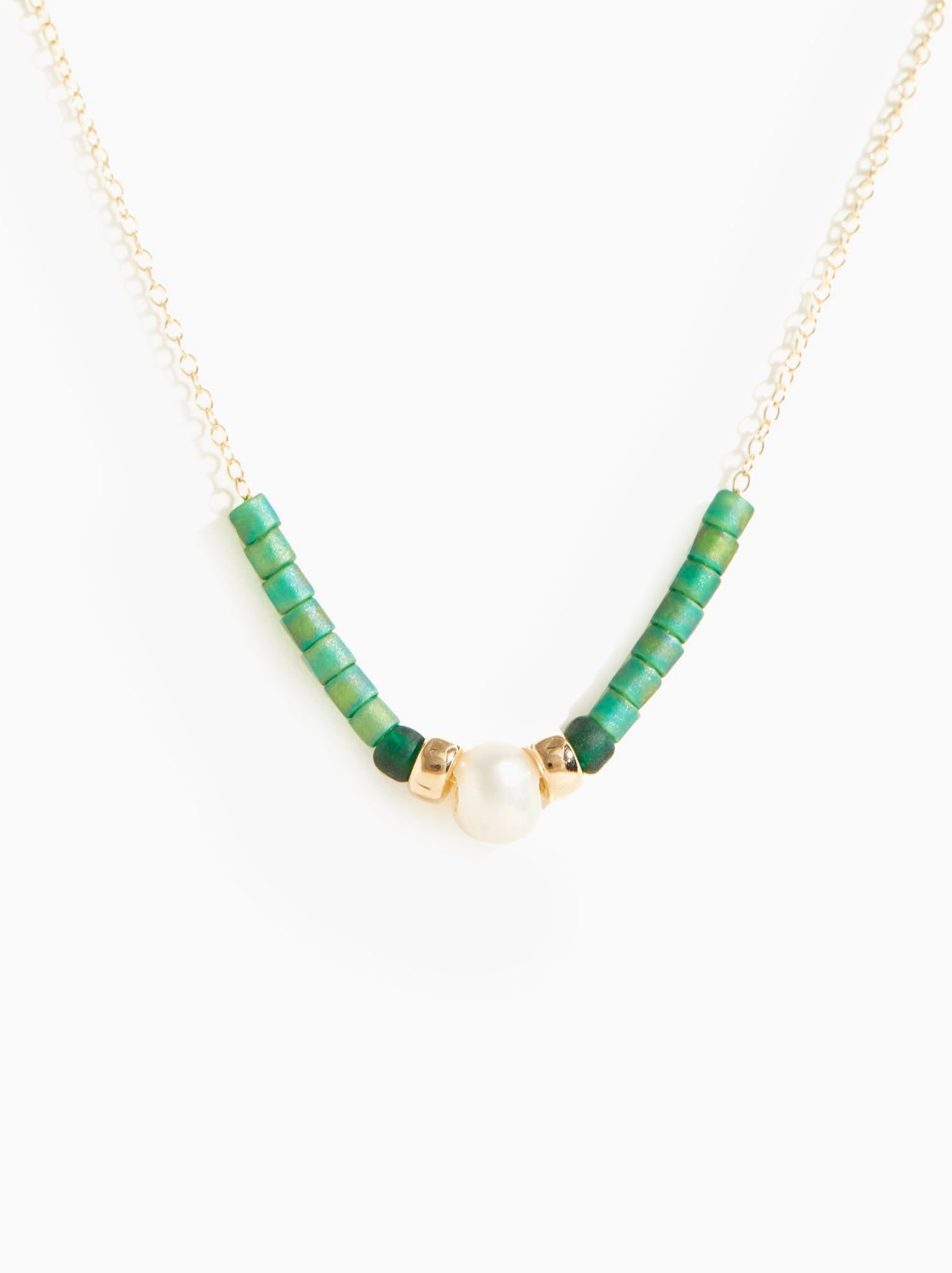 Beaded Pearl Necklace sold by Able