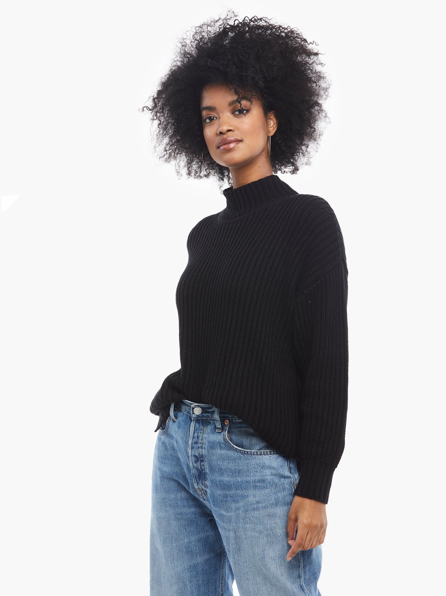 Rose Relaxed Sweater Tunic sold by Able product image thumbnail 4