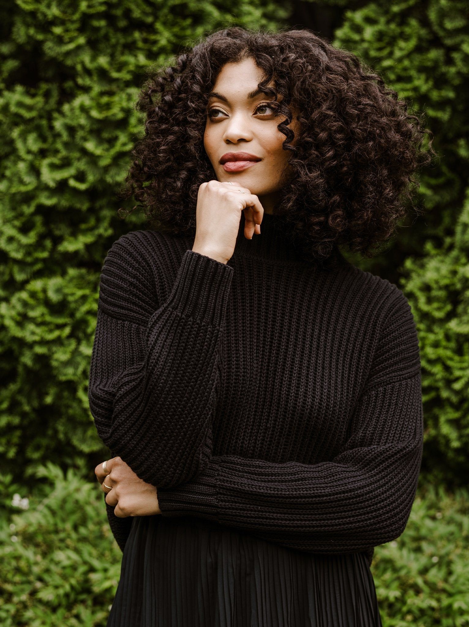 Rose Relaxed Sweater Tunic sold by Able product image thumbnail 6