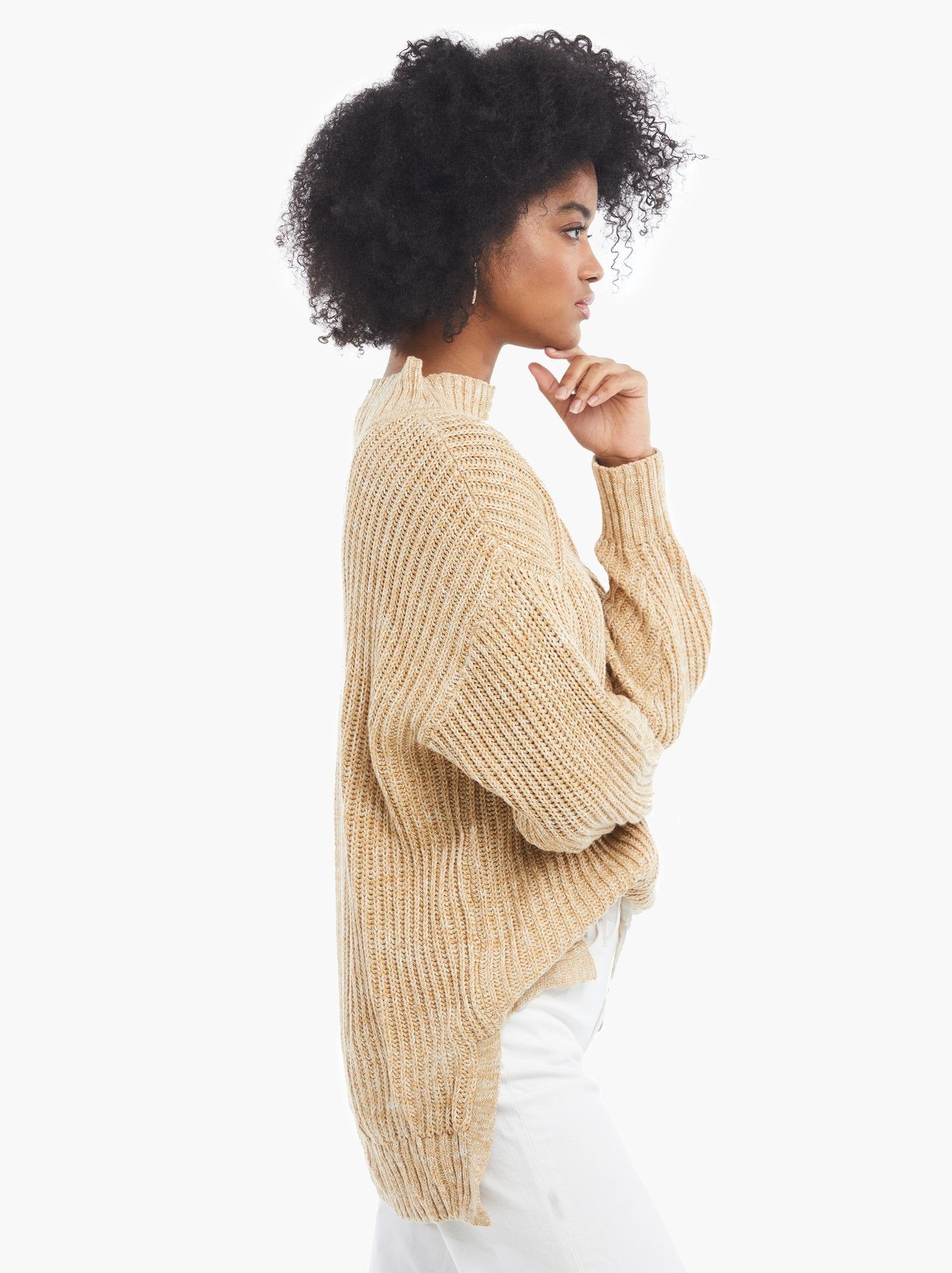 Rose Relaxed Sweater Tunic sold by Able product image thumbnail 2