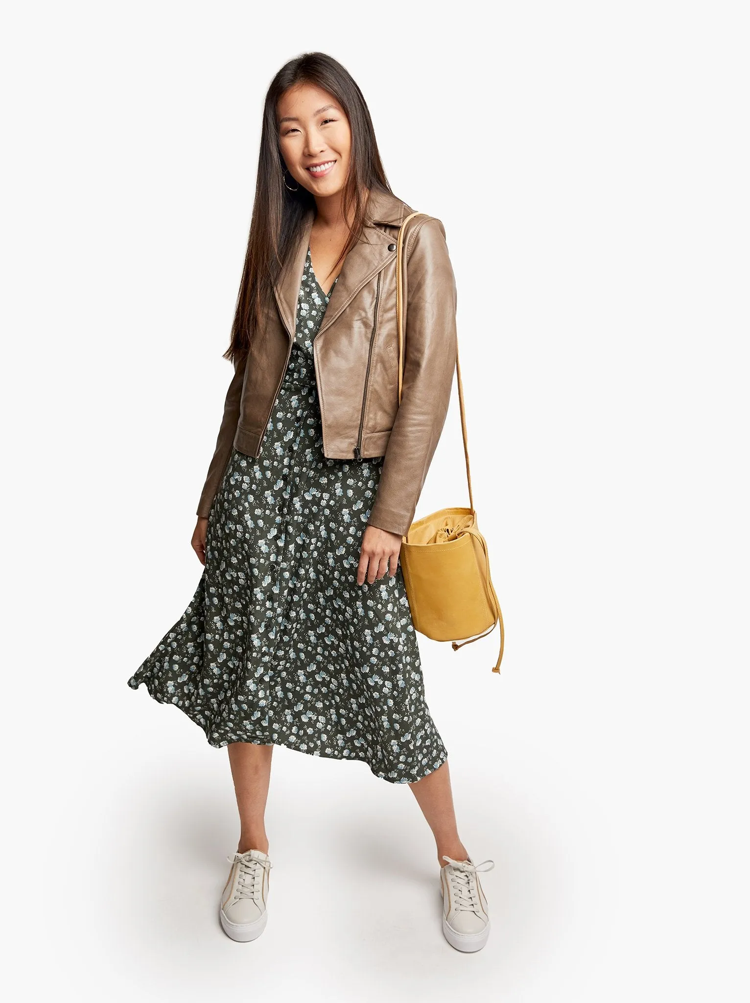 Amelia Button Front Dress sold by Able product image thumbnail 4