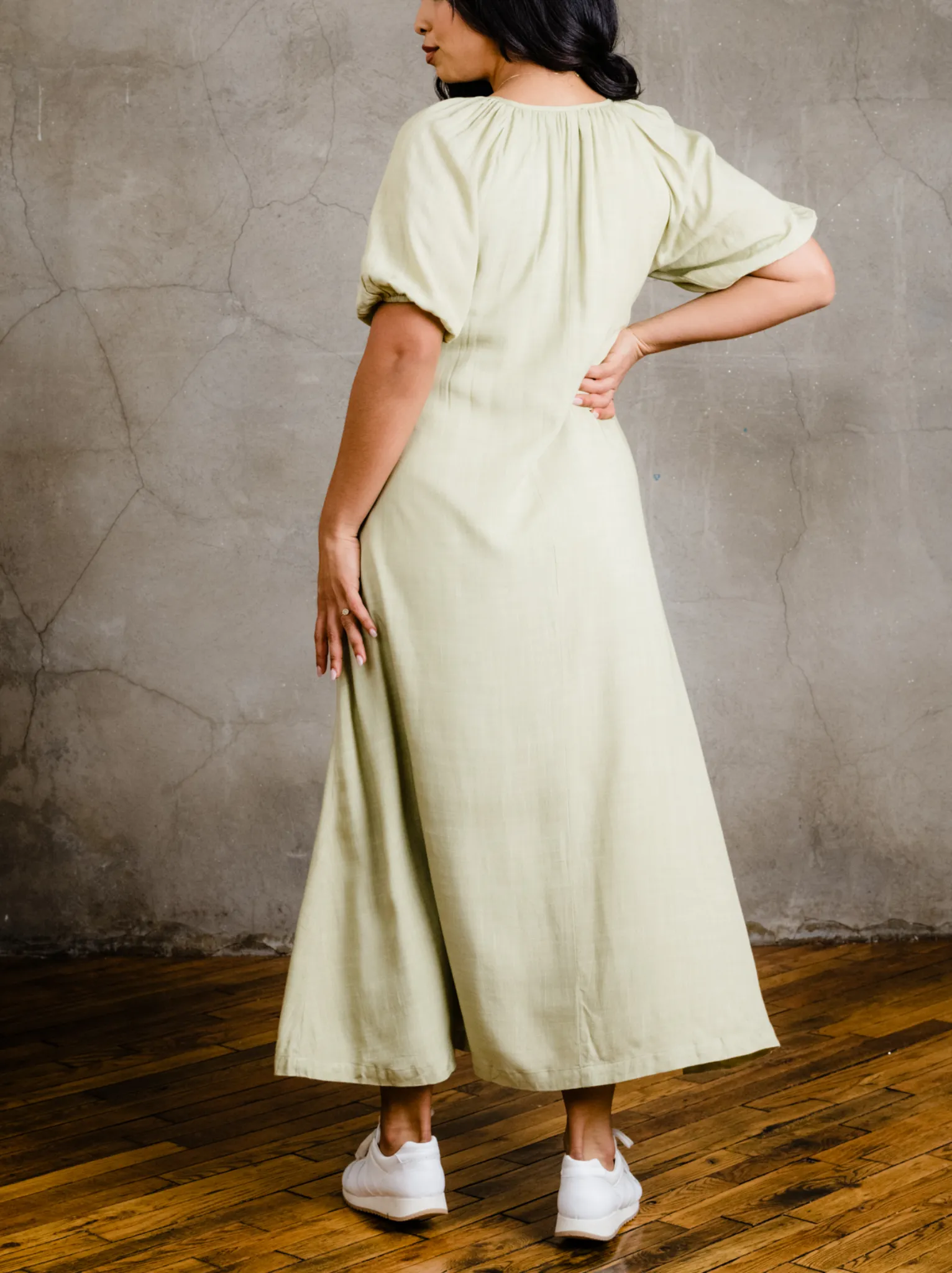 Amari Puff Sleeve Maxi Dress sold by Able product image thumbnail 4