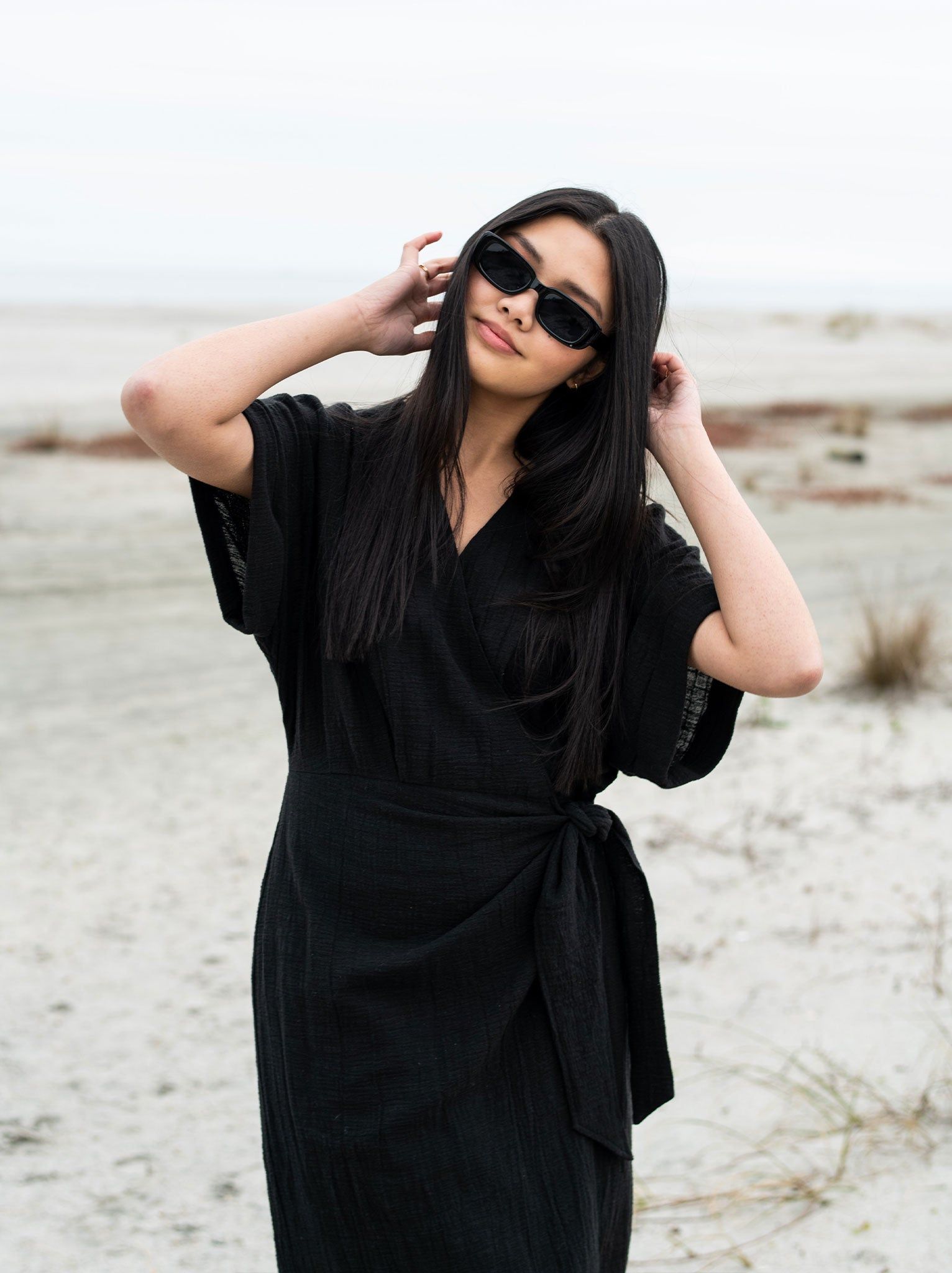 Cady Wrap Dress sold by Able product image thumbnail 3