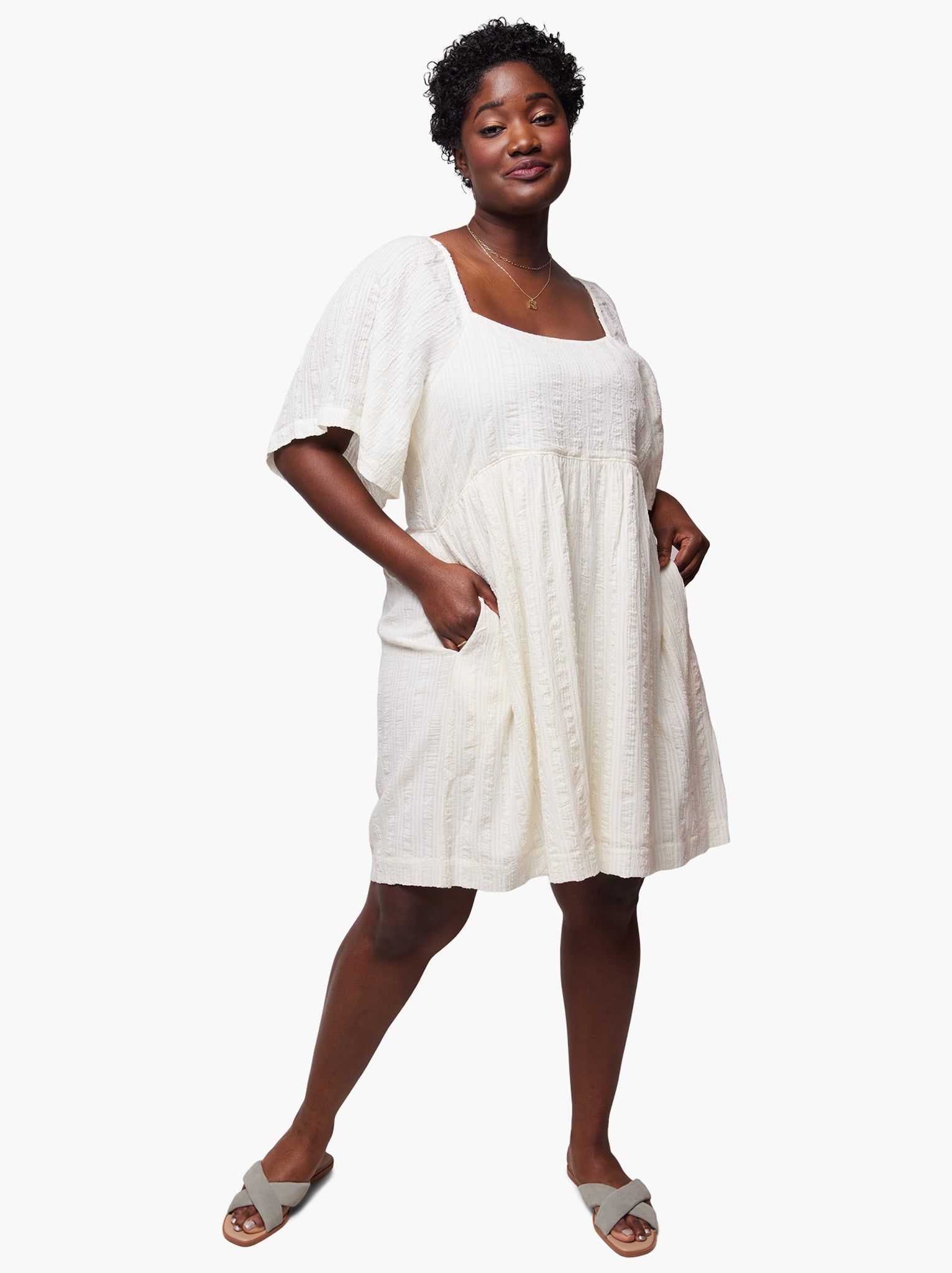 Sharon Square Neck Mini Dress sold by Able product image thumbnail 9