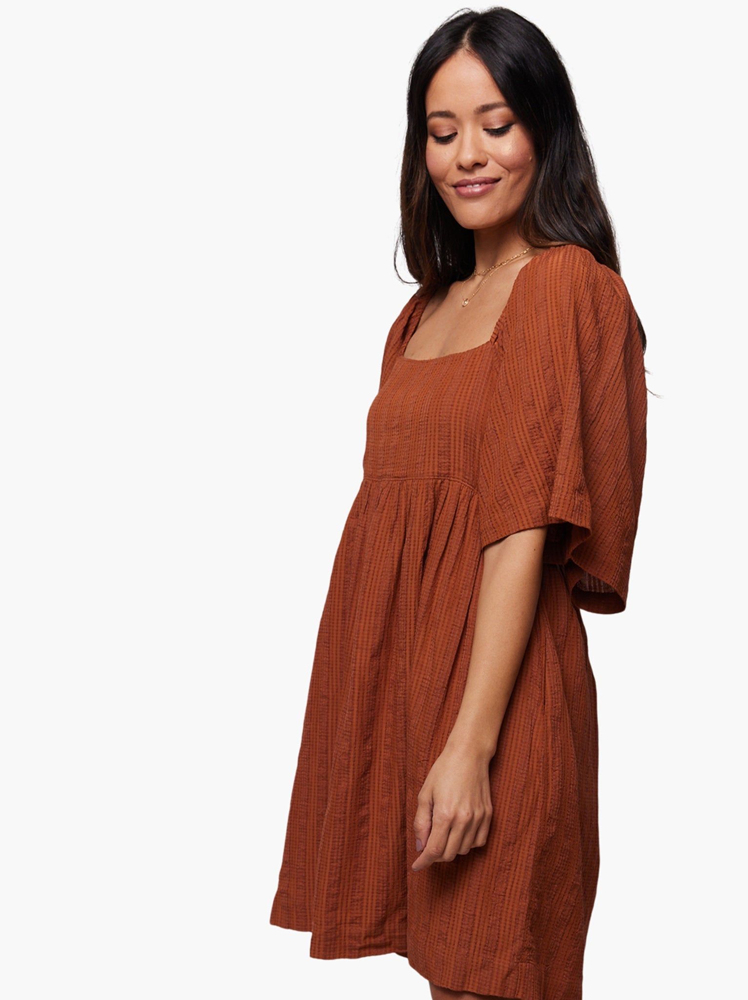 Sharon Square Neck Mini Dress sold by Able product image thumbnail 5