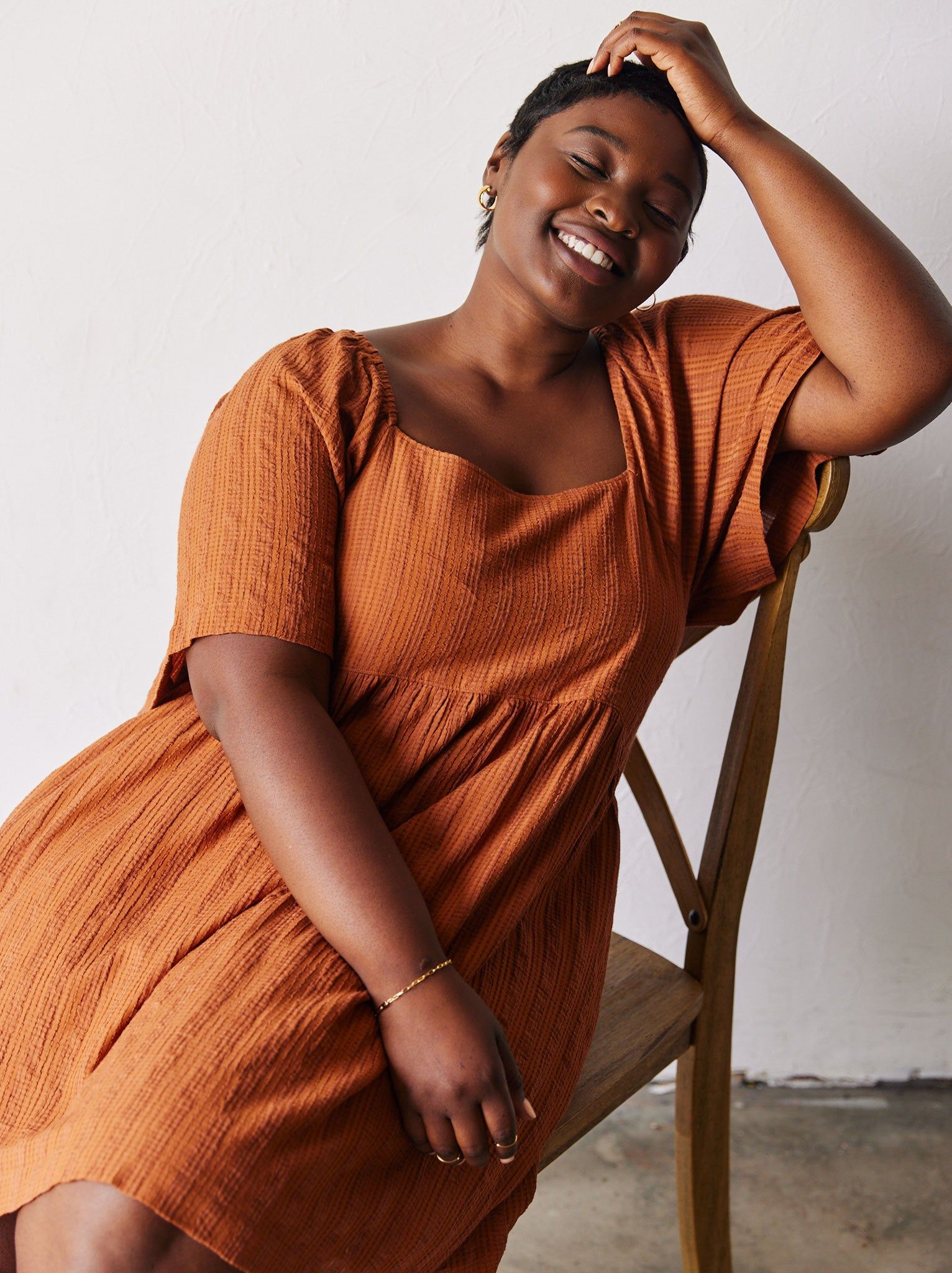 Sharon Square Neck Mini Dress sold by Able product image thumbnail 2