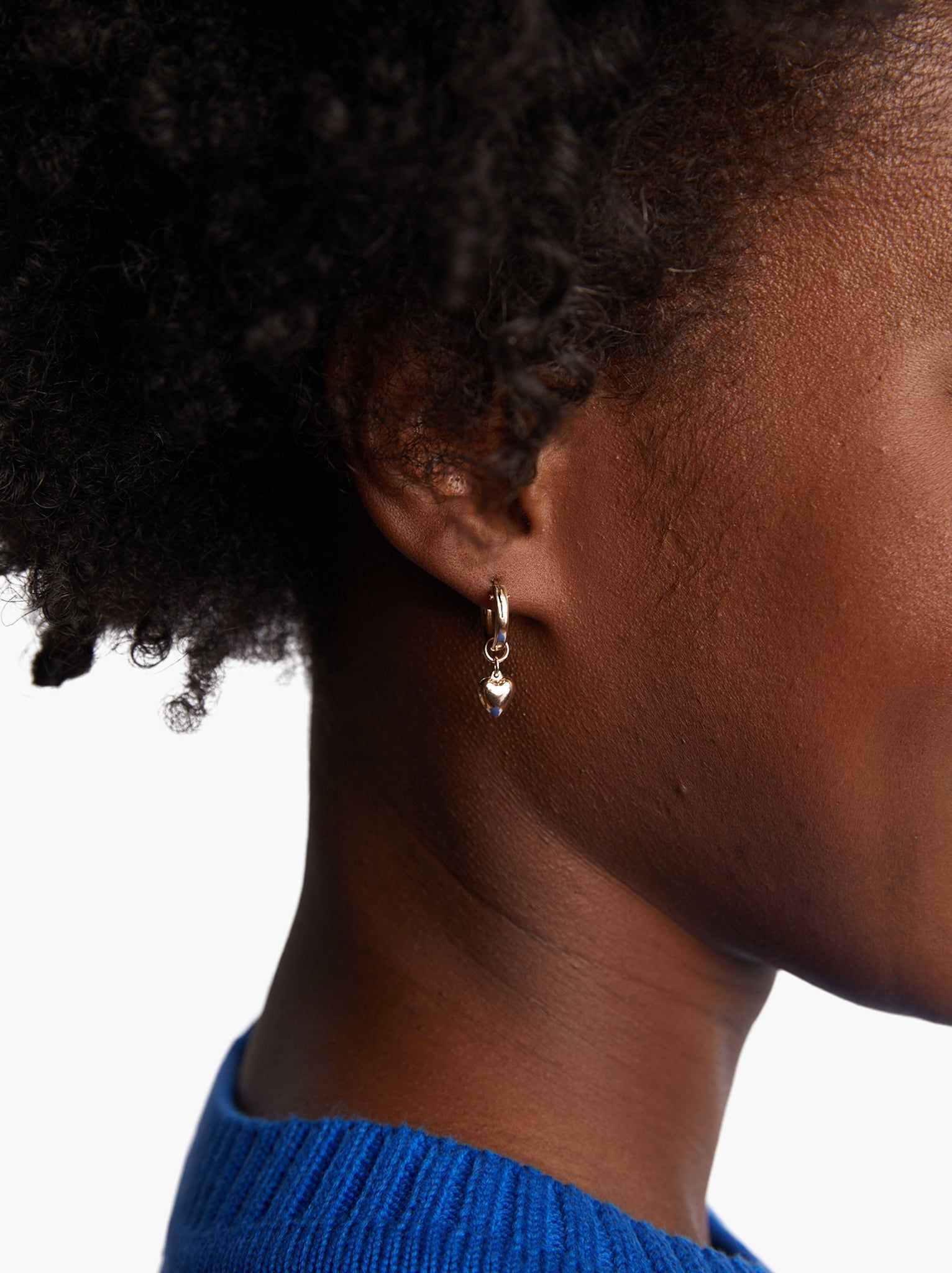 Heart Huggie Hoops sold by Able product image thumbnail 3