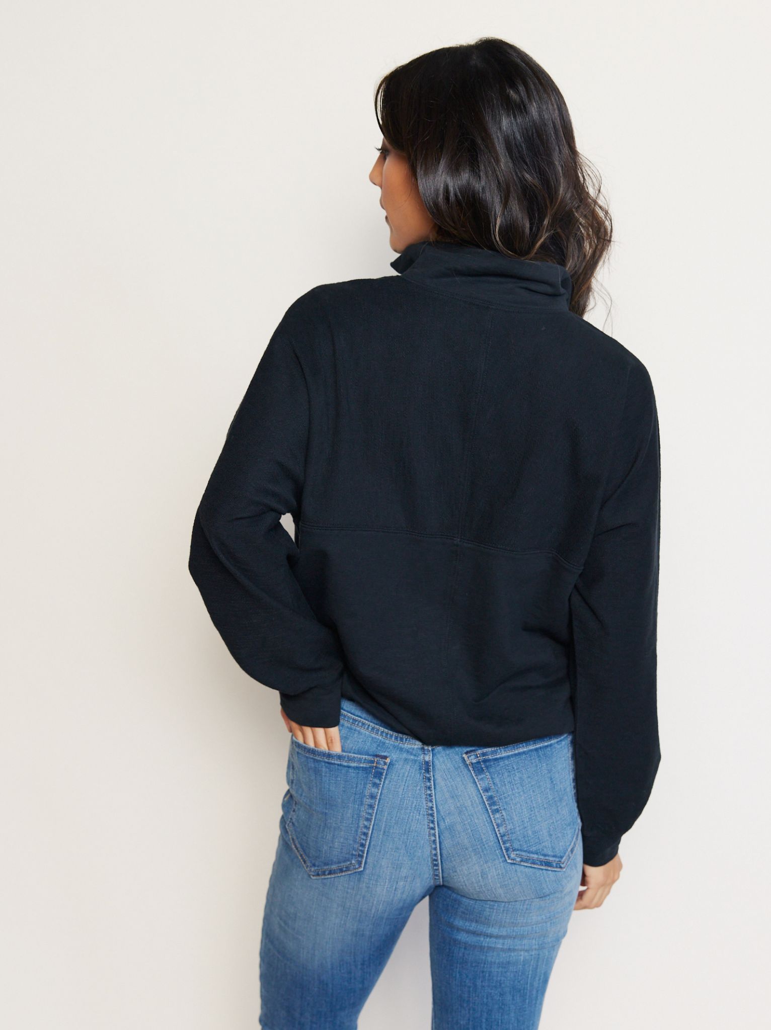 Doris Cinched Half-Zip Sweatshirt sold by Able product image thumbnail 3