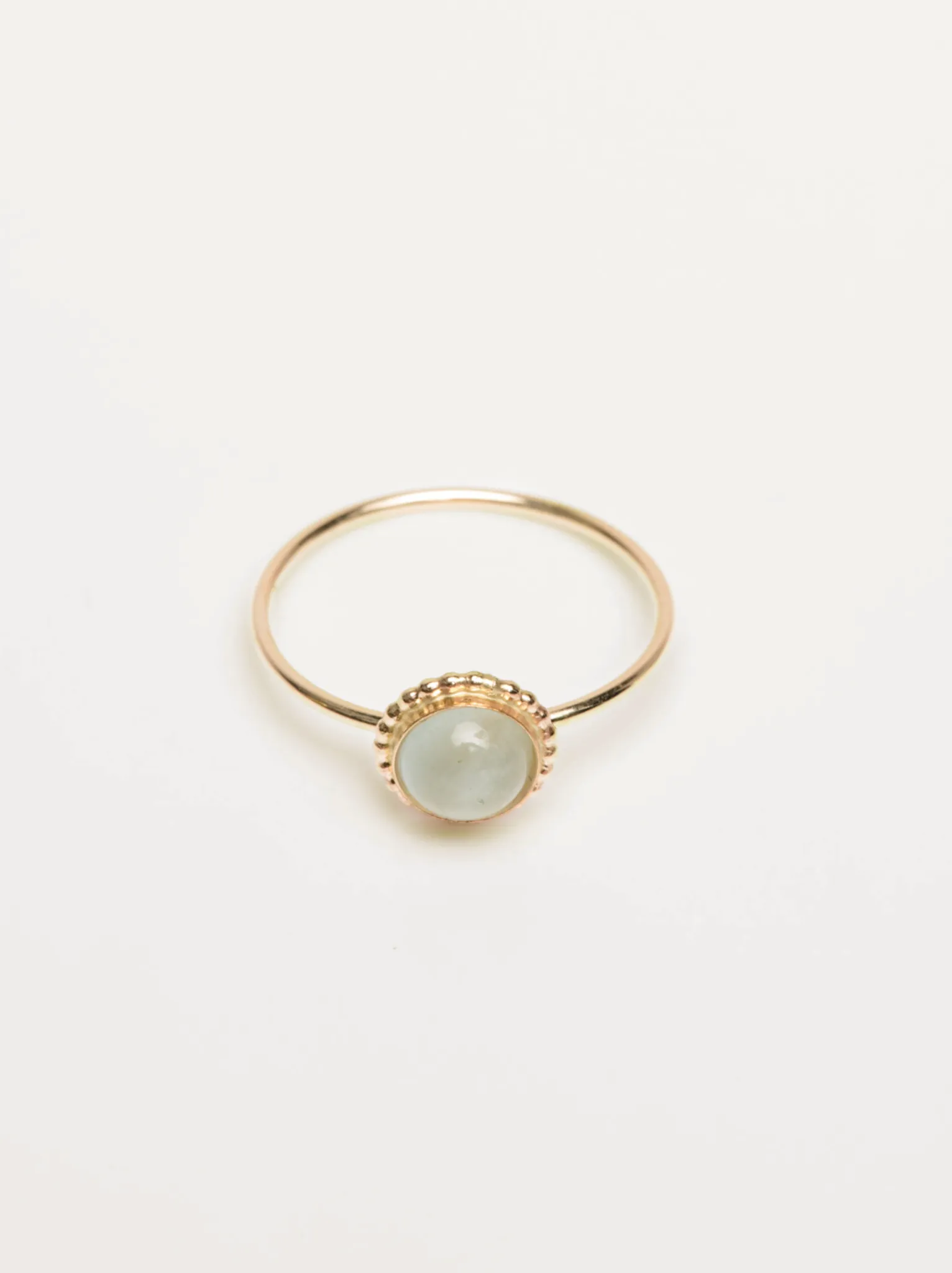 Aquamarine Halo Ring sold by Able