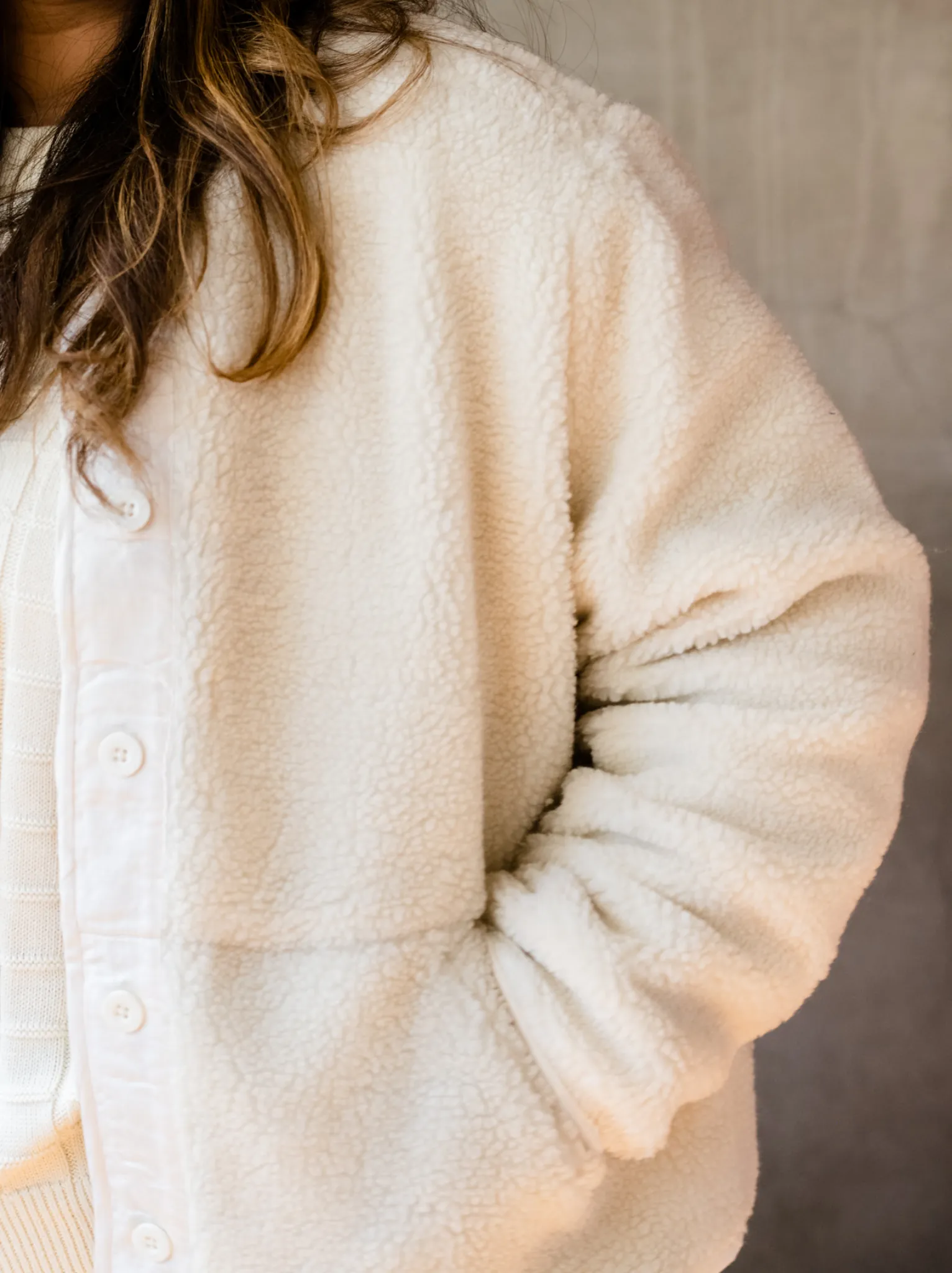 Enola Cozy Sherpa Jacket sold by Able product image thumbnail 2