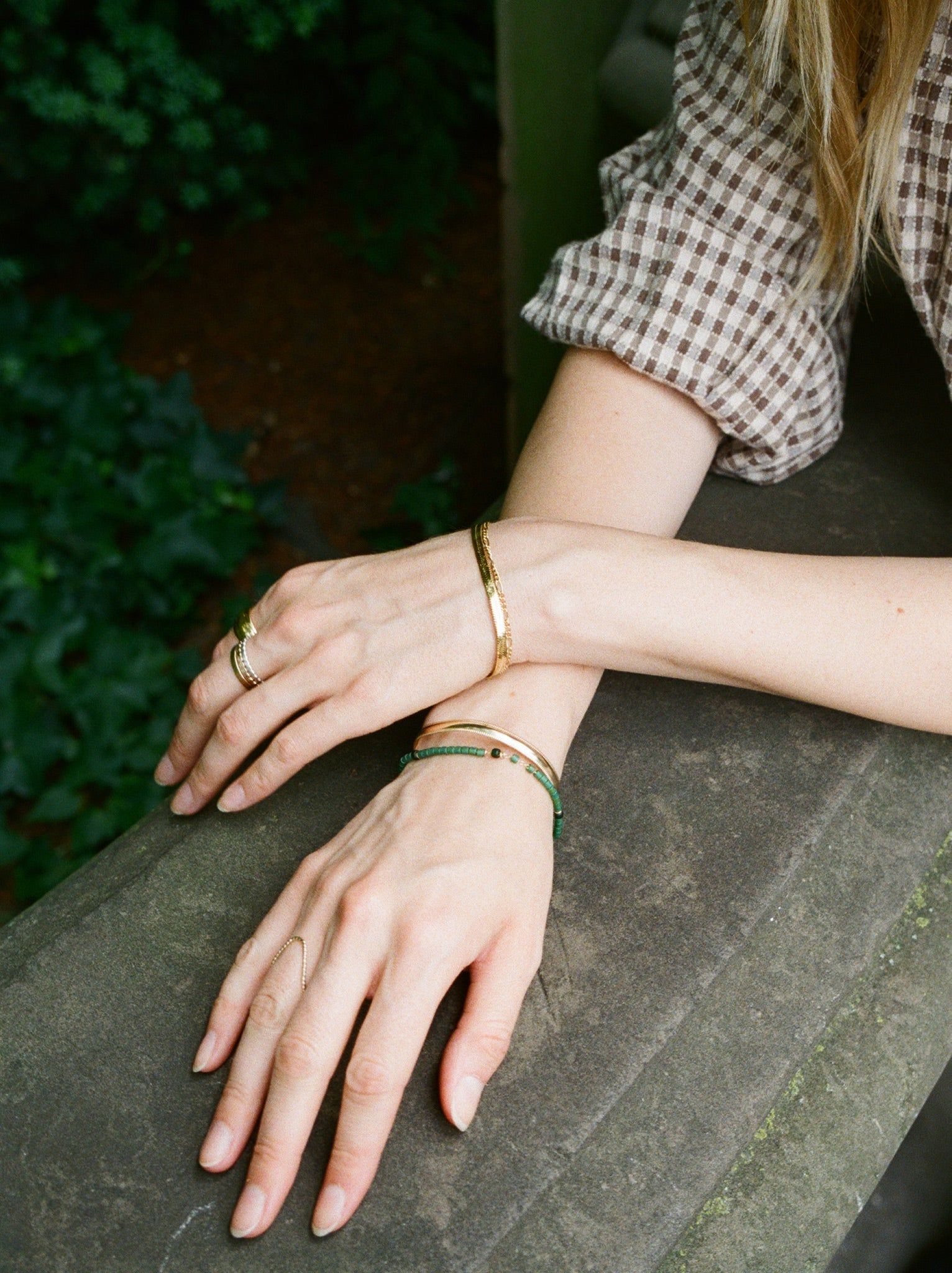 Herringbone Chain Bracelet sold by Able product image thumbnail 4