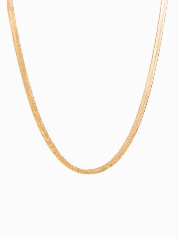 Herringbone Chain Necklace sold by Able