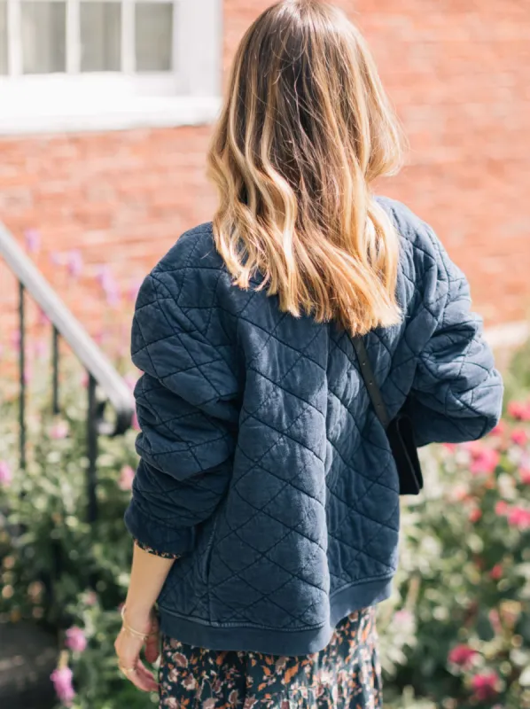 Nora Quilted Jacket sold by Able