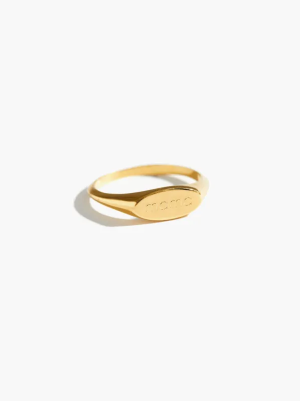 Mama Signet Ring sold by Able