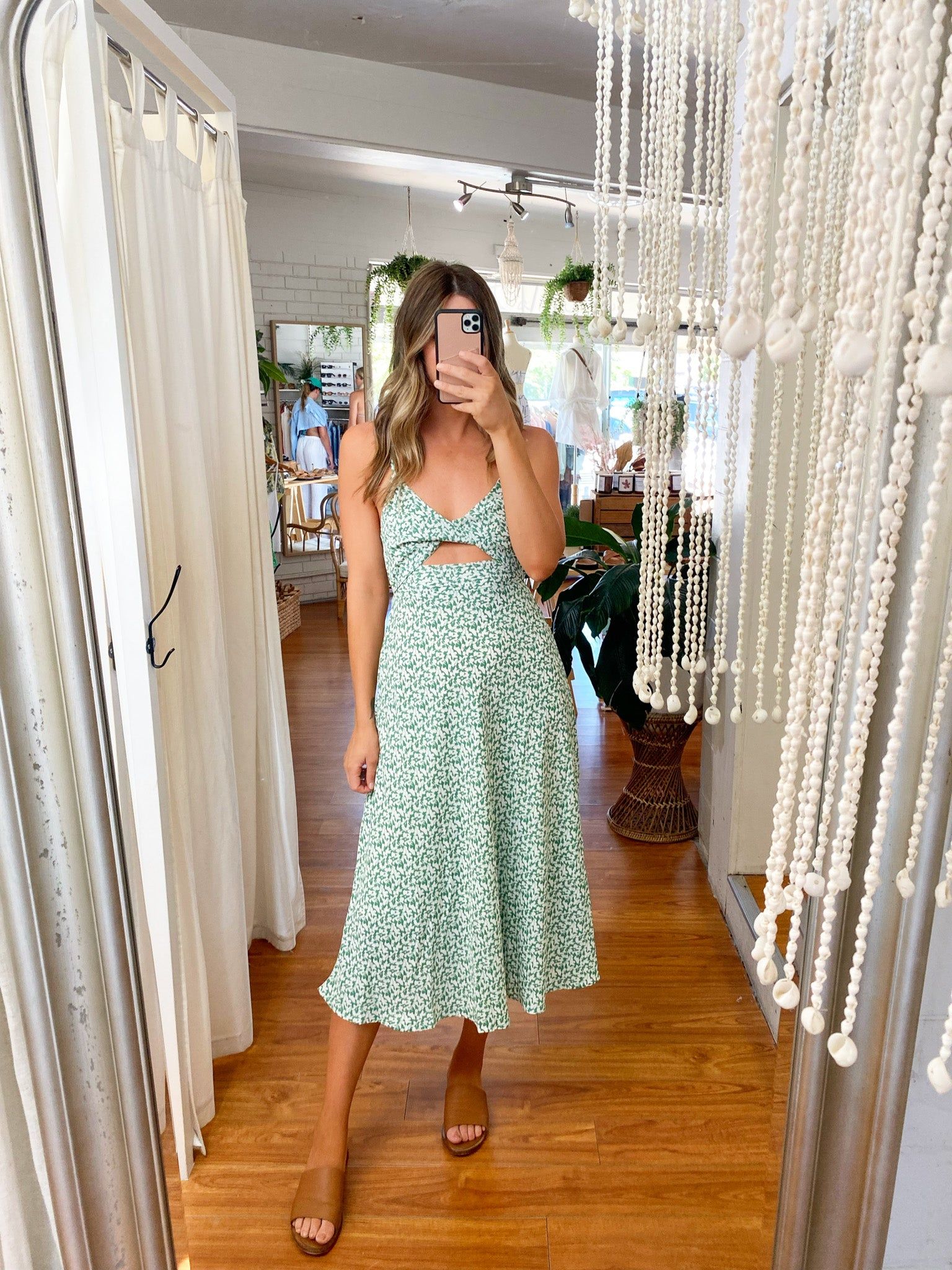 Zayla Midi Dress Green sold by About A Girl product image thumbnail 6