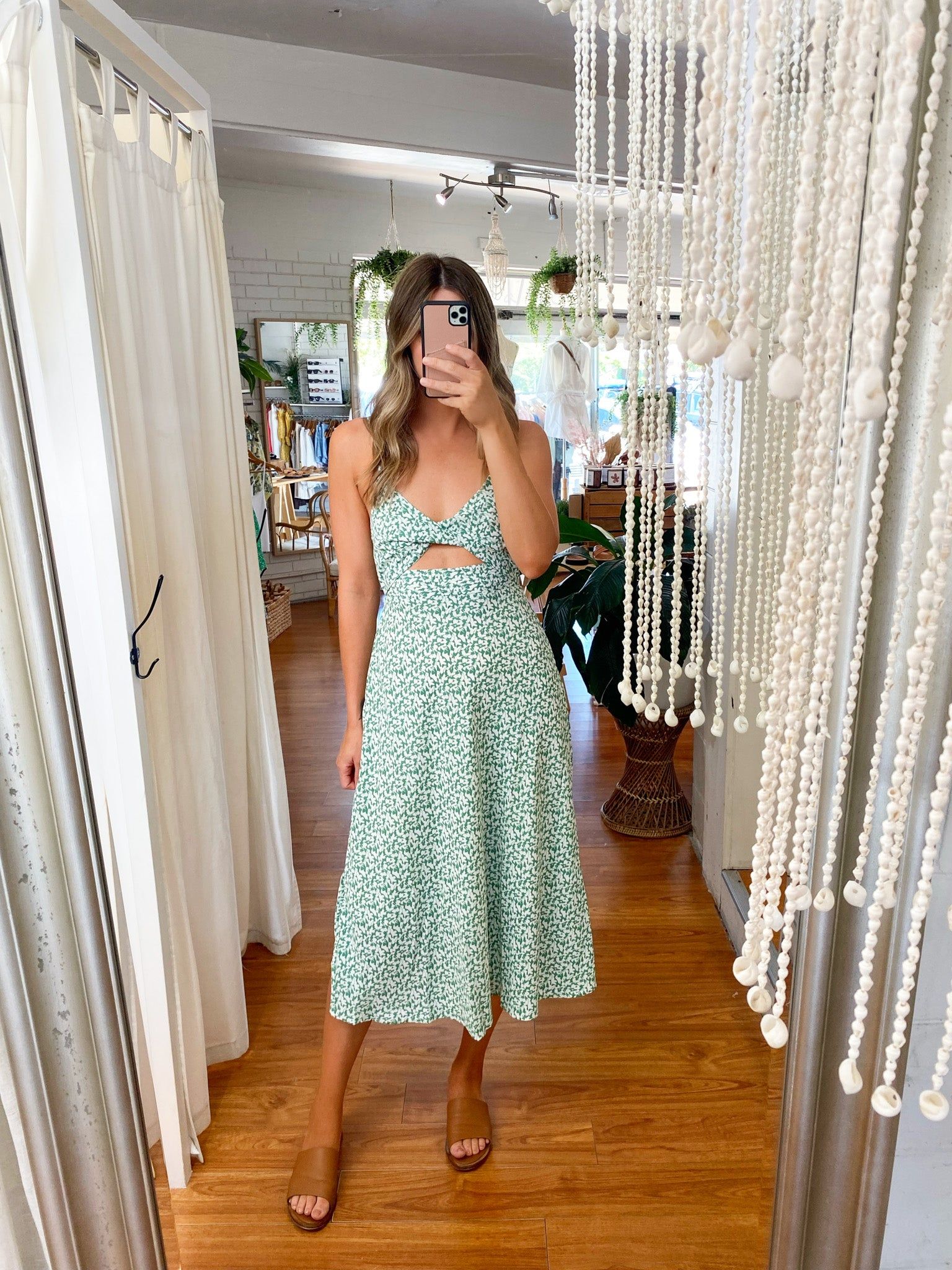 Zayla Midi Dress Green sold by About A Girl product image thumbnail 3