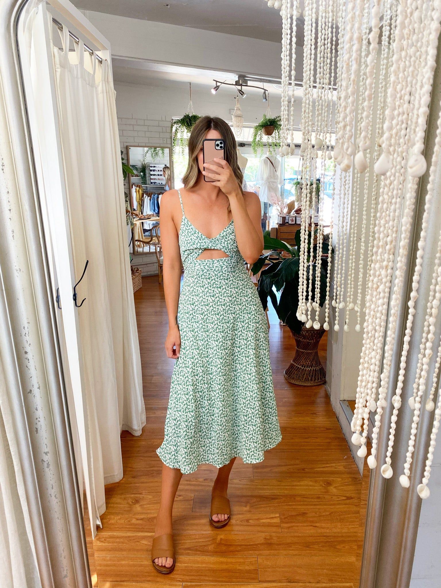 Zayla Midi Dress Green sold by About A Girl product image thumbnail 7