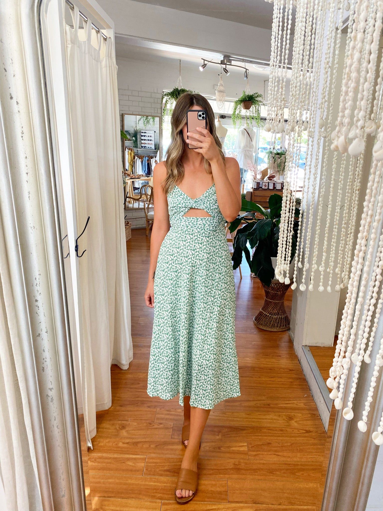 Zayla Midi Dress Green sold by About A Girl product image thumbnail 4