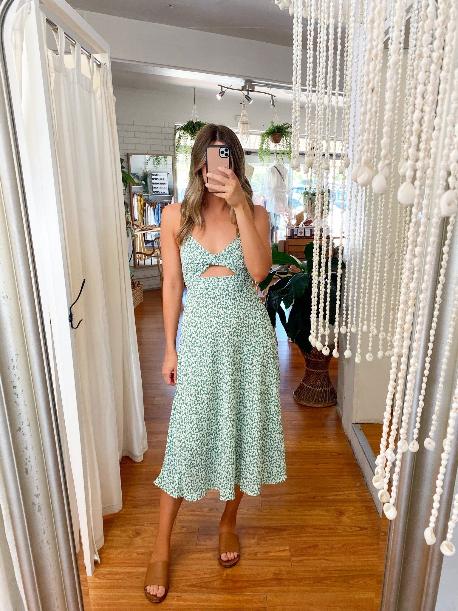 Zayla Midi Dress Green sold by About A Girl product image thumbnail 2