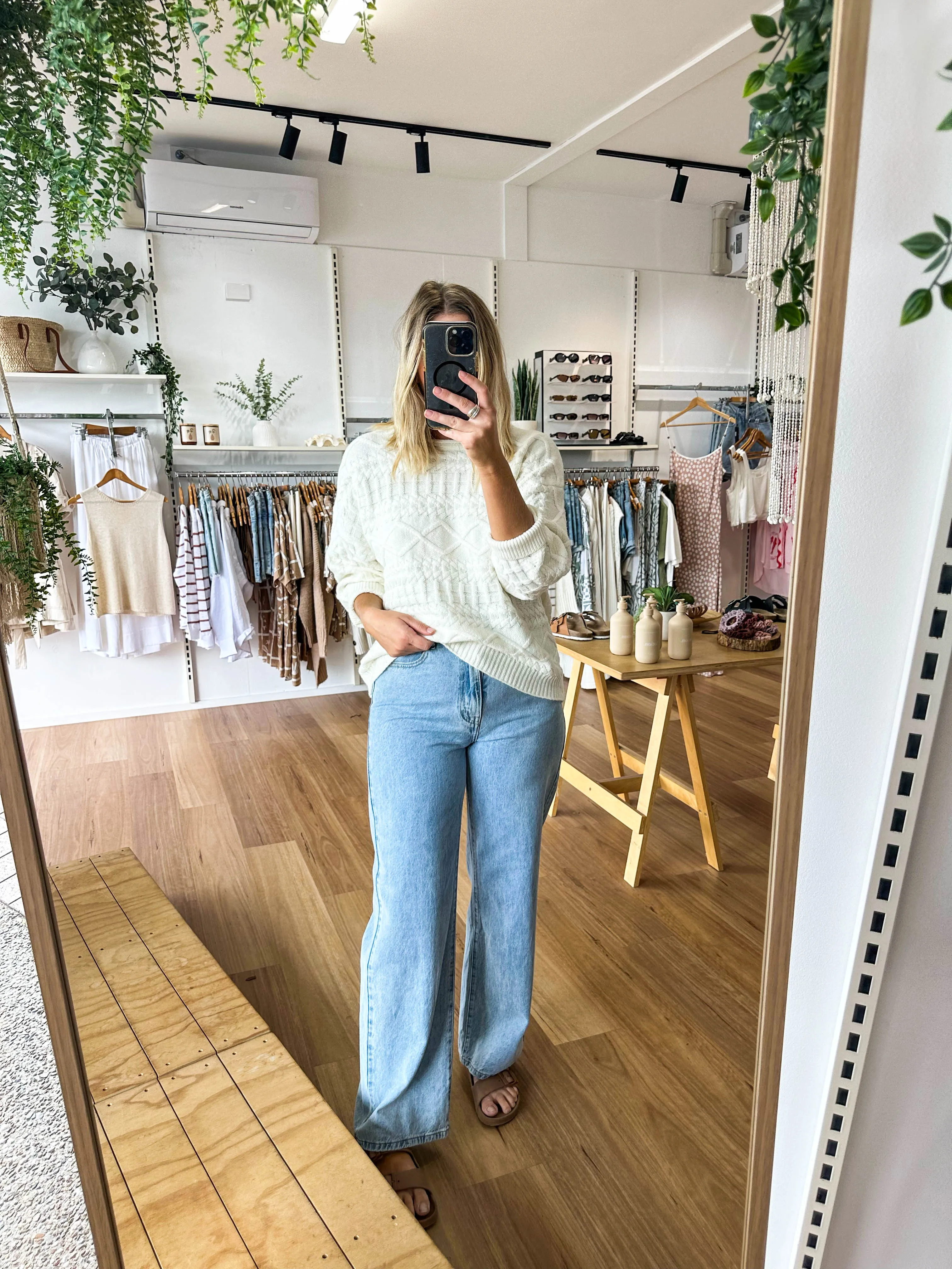 Mia Cable Jumper sold by About A Girl