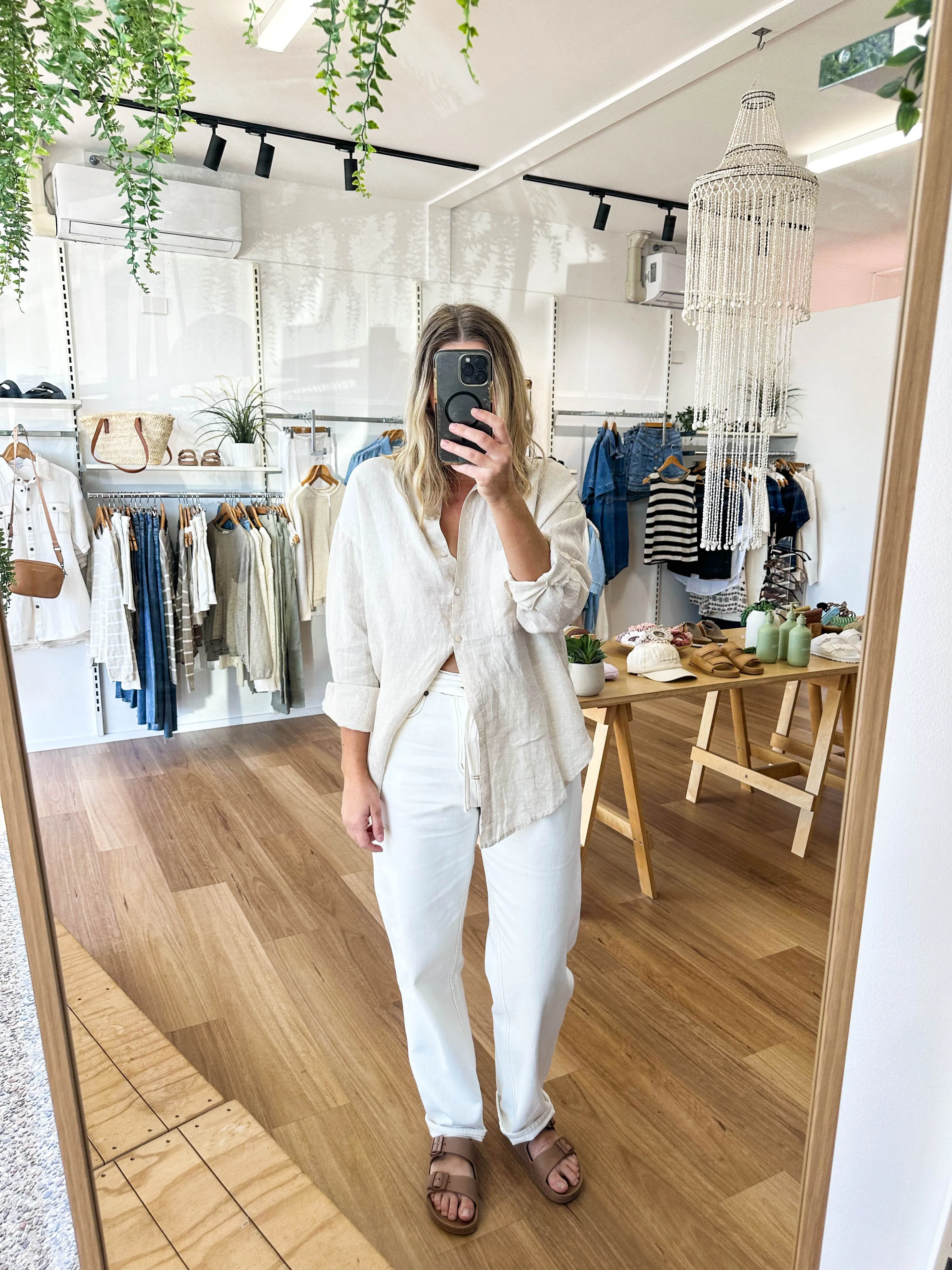 Millie Shirt Natural sold by About A Girl product image thumbnail 5