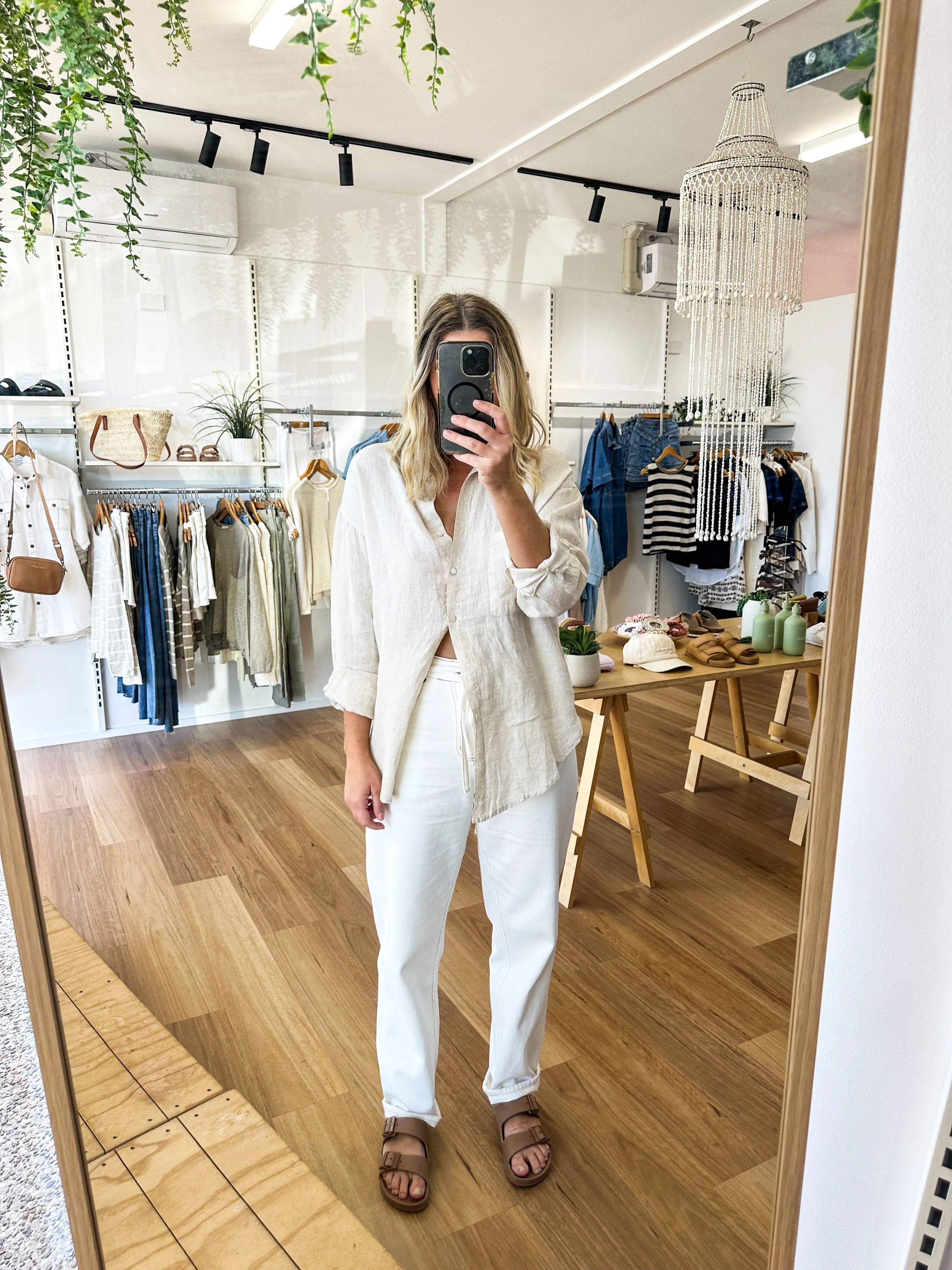 Millie Shirt Natural sold by About A Girl product image thumbnail 2