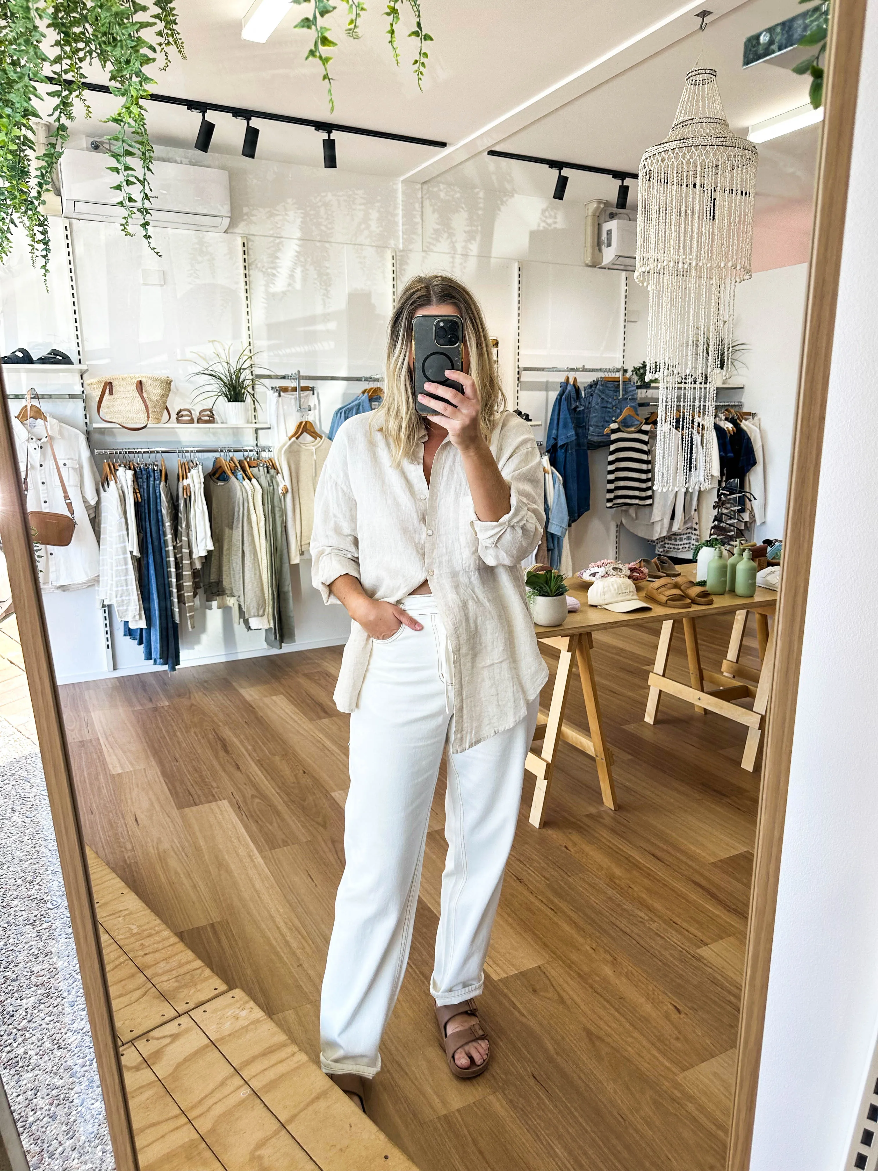 Millie Shirt Natural sold by About A Girl product image thumbnail 3