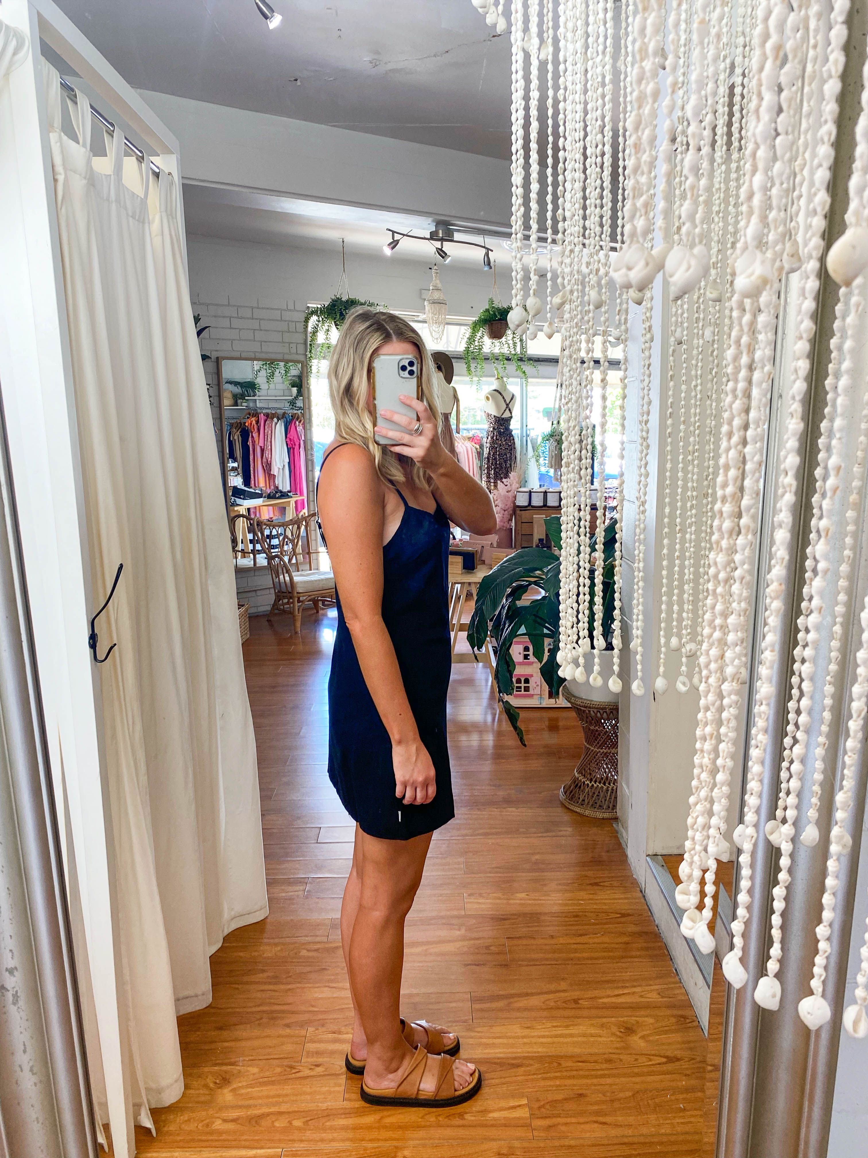 Classic Slip Dress Black sold by About A Girl product image thumbnail 7