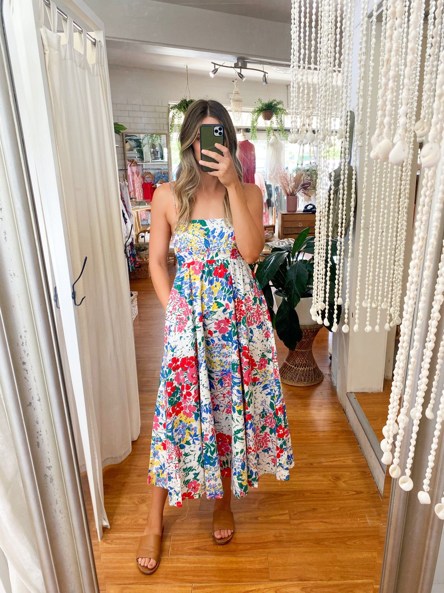 Beau Midi Dress White sold by About A Girl product image thumbnail 3