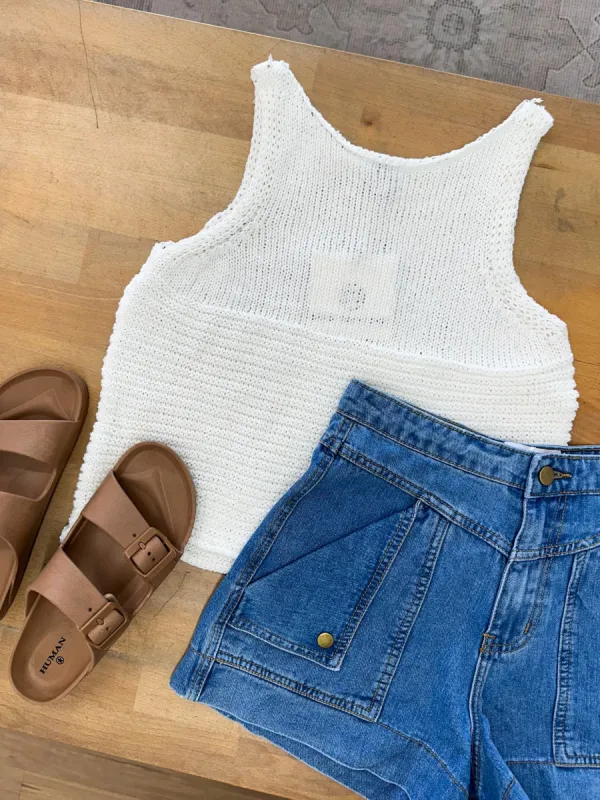 Bobbi Denim Shorts sold by About A Girl