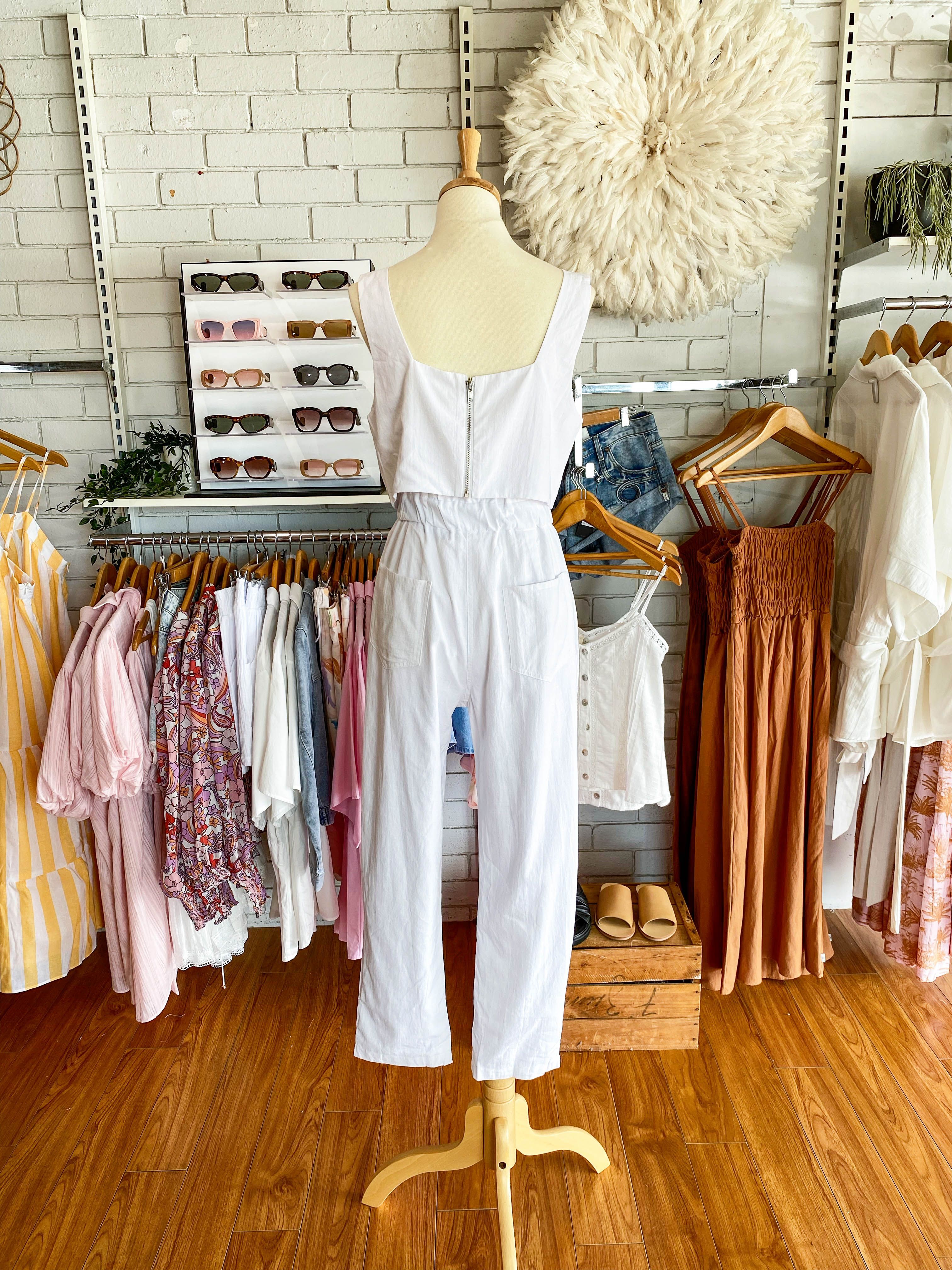 Annie Crop White sold by About A Girl product image thumbnail 8