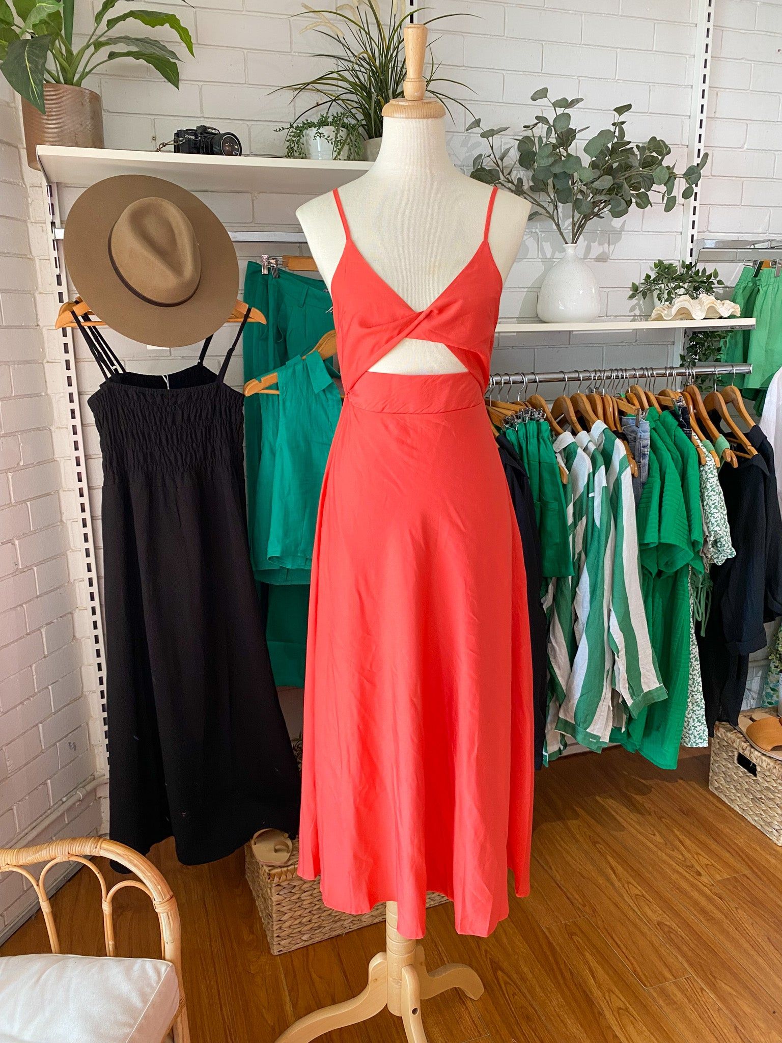 Zayla Midi Dress Red sold by About A Girl product image thumbnail 6