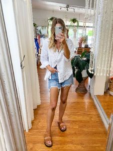 Boyfriend Shirt Stripe sold by About A Girl
