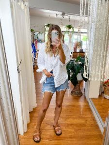 Boyfriend Shirt Stripe sold by About A Girl