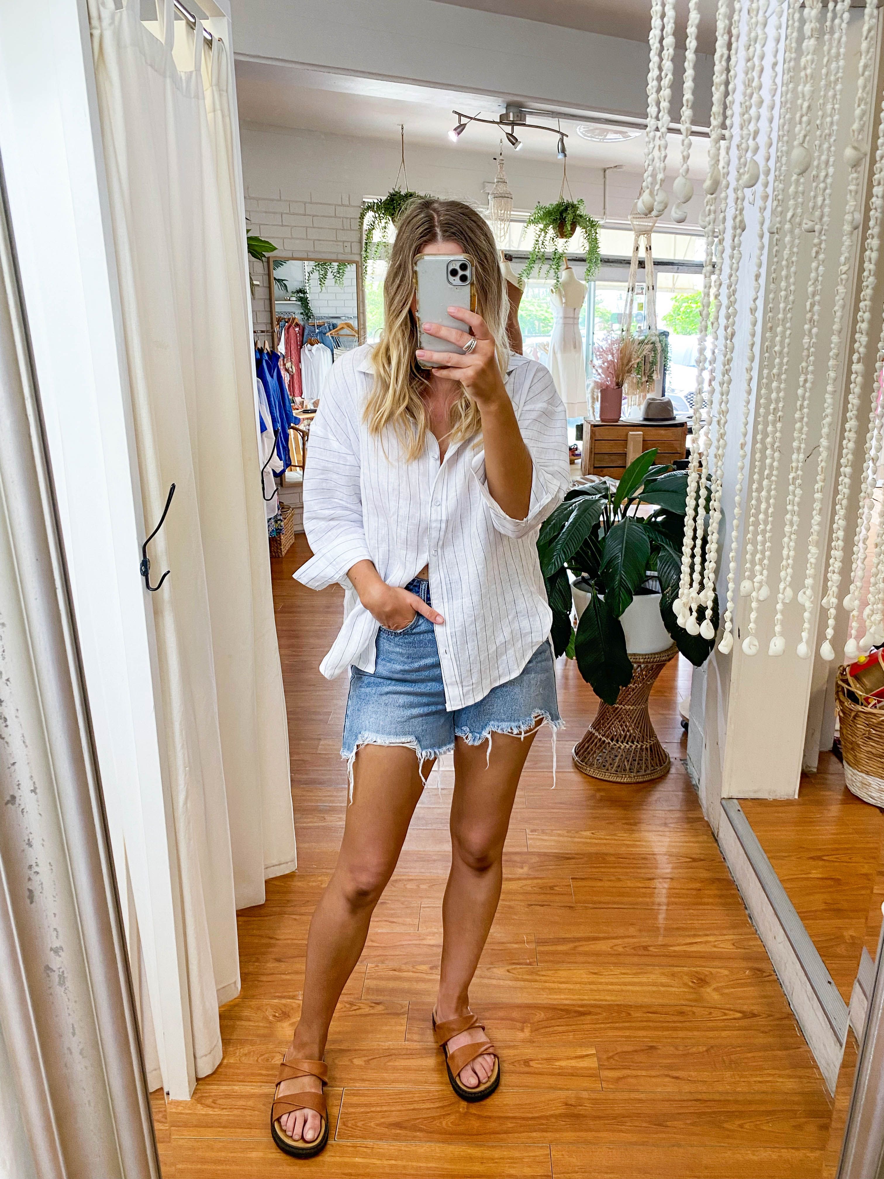 Boyfriend Shirt Stripe sold by About A Girl product image thumbnail 5