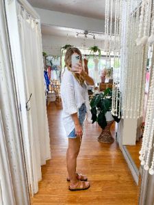 Boyfriend Shirt Stripe sold by About A Girl