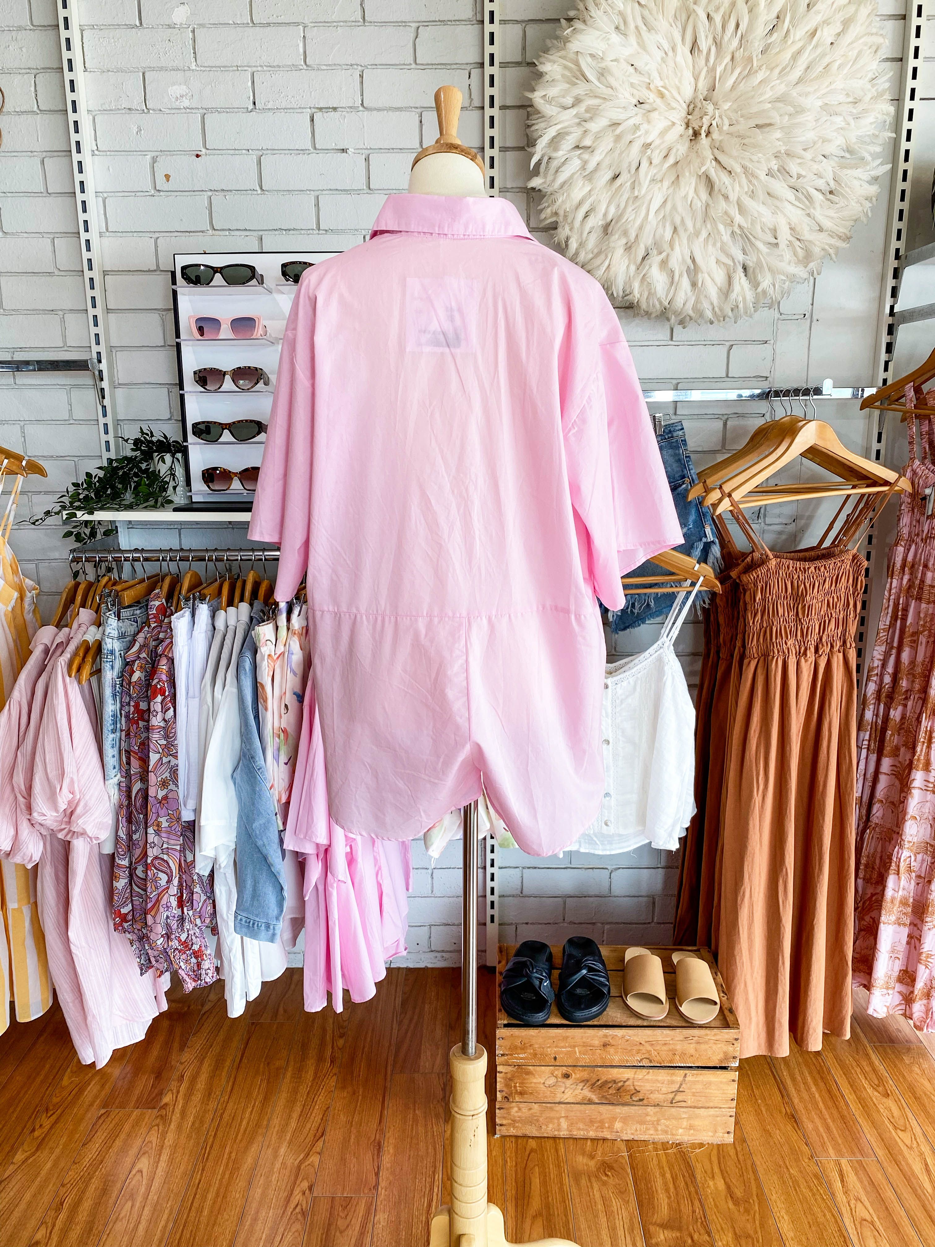 Iris Playsuit Pink sold by About A Girl product image thumbnail 8