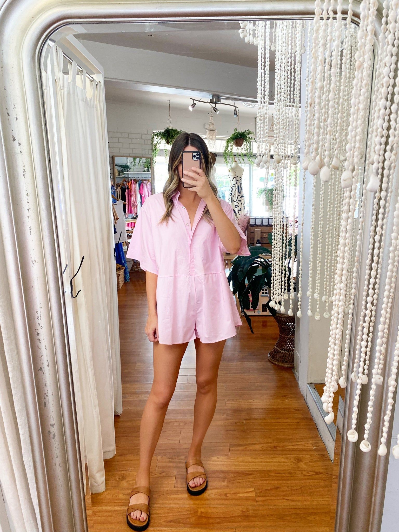 Iris Playsuit Pink sold by About A Girl product image thumbnail 6