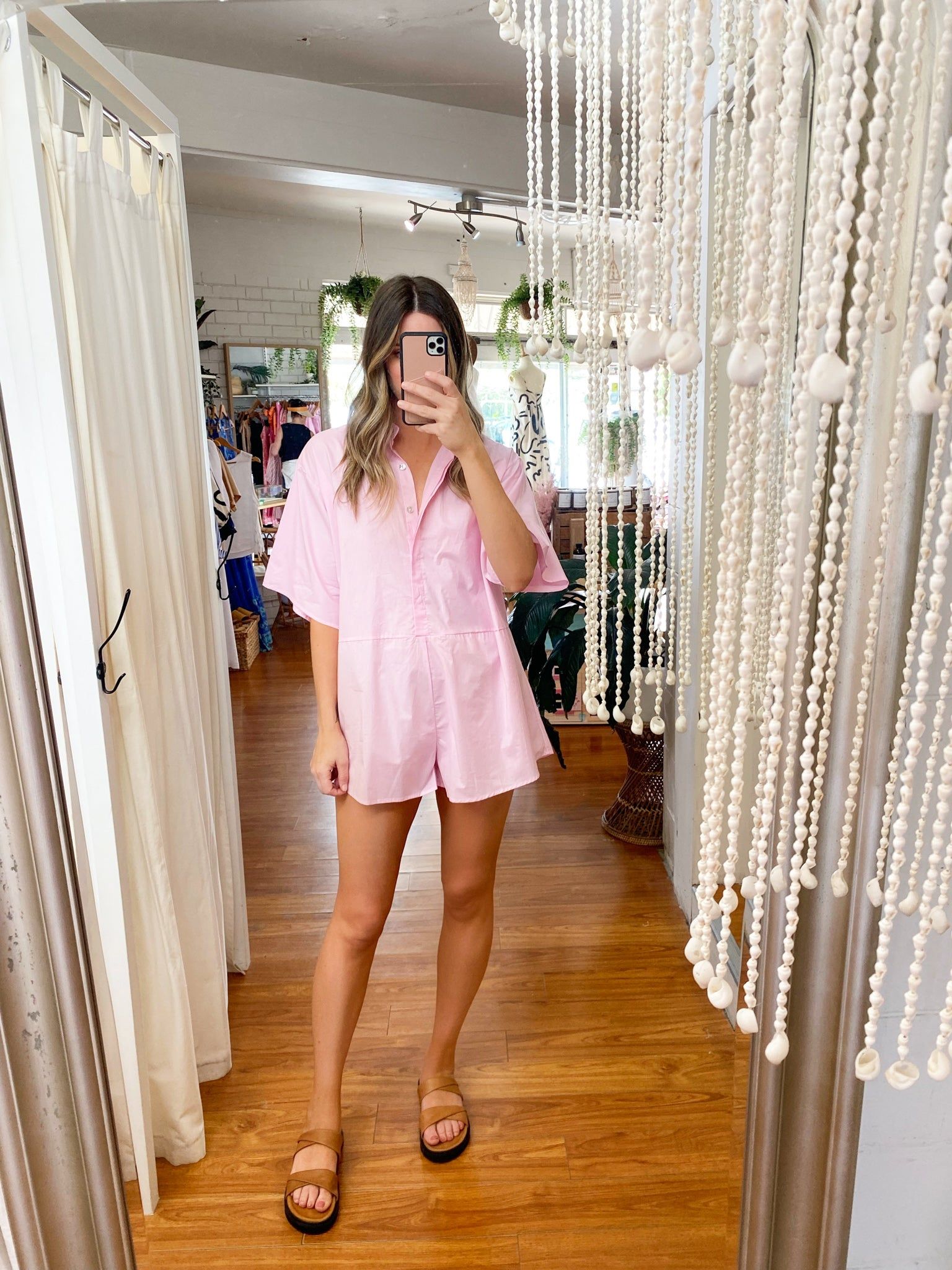 Iris Playsuit Pink sold by About A Girl product image thumbnail 2