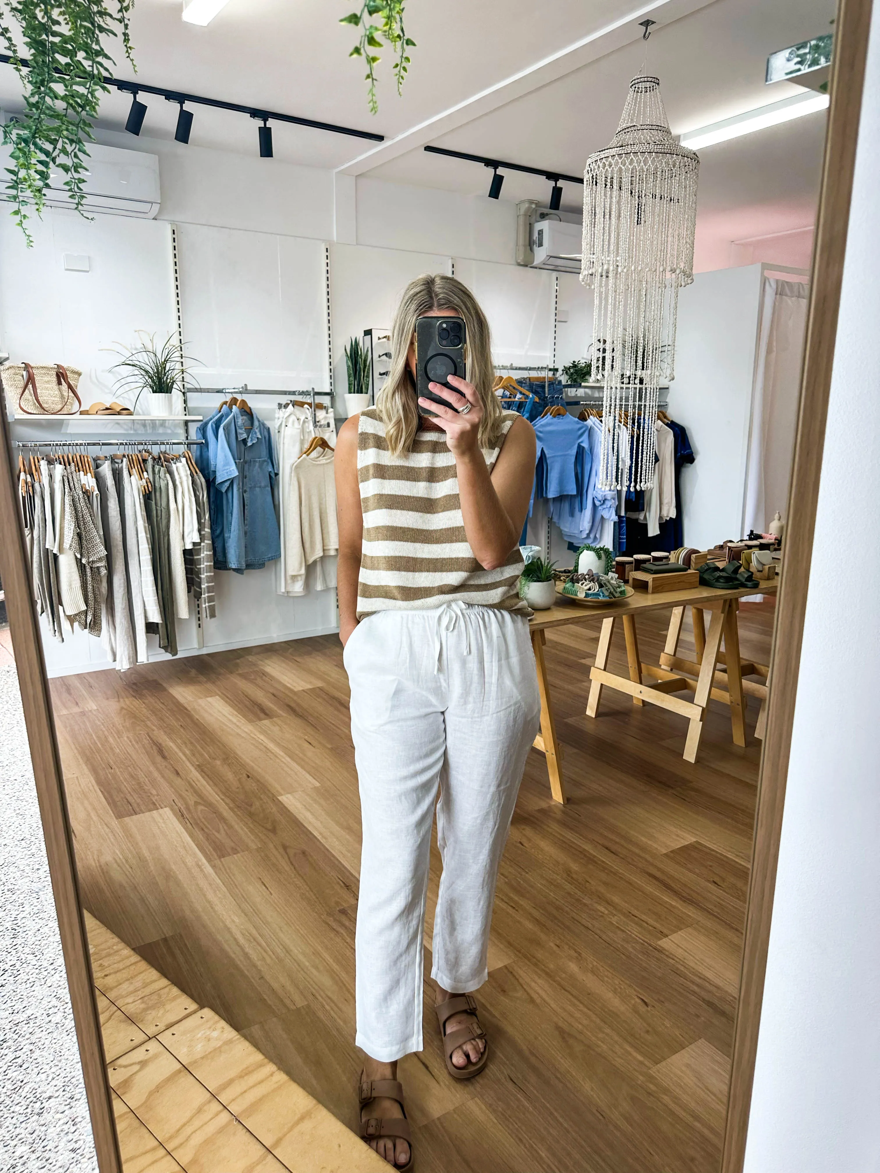 Monica Linen Pants sold by About A Girl product image thumbnail 4