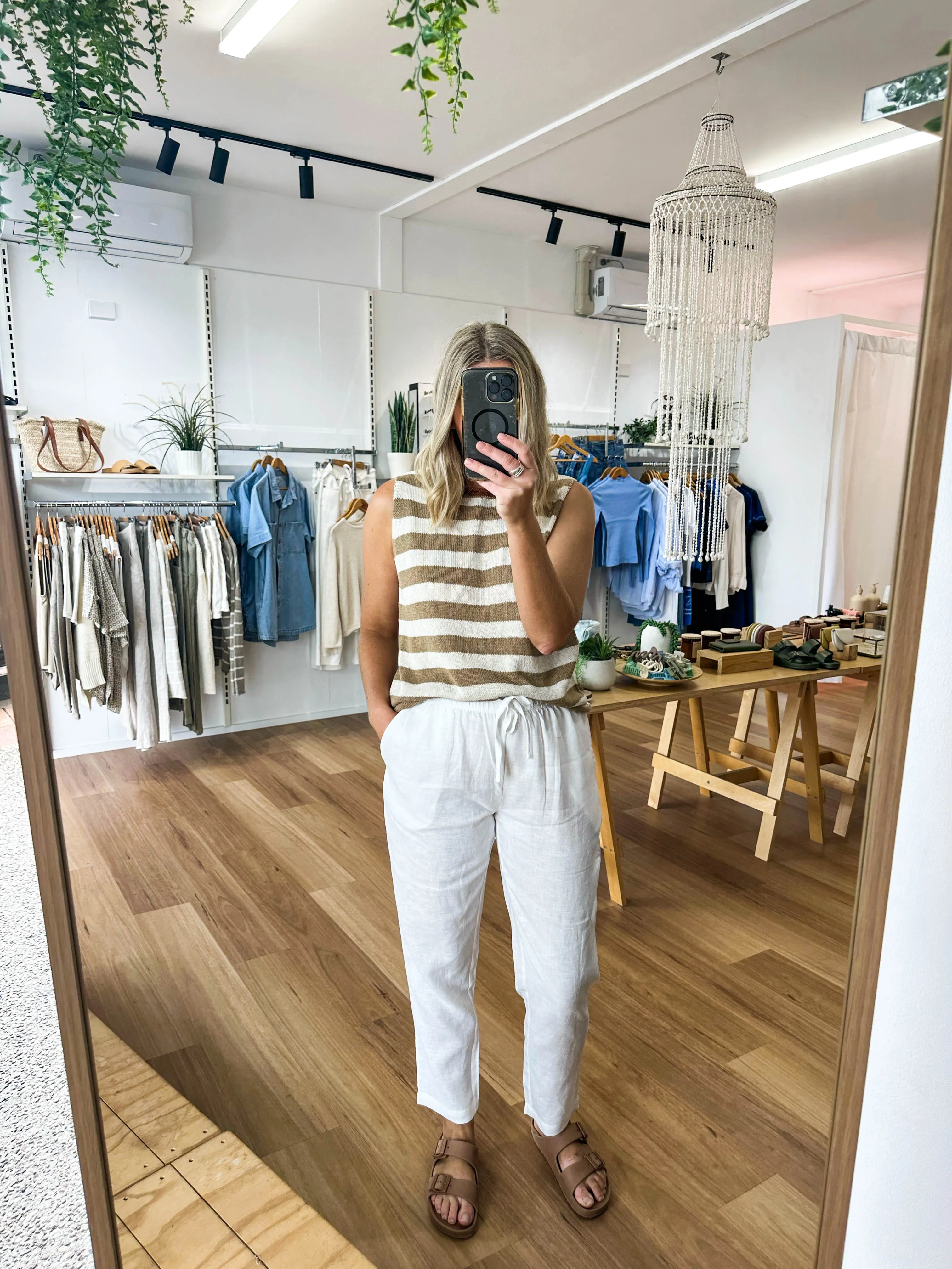 Monica Linen Pants sold by About A Girl product image thumbnail 2